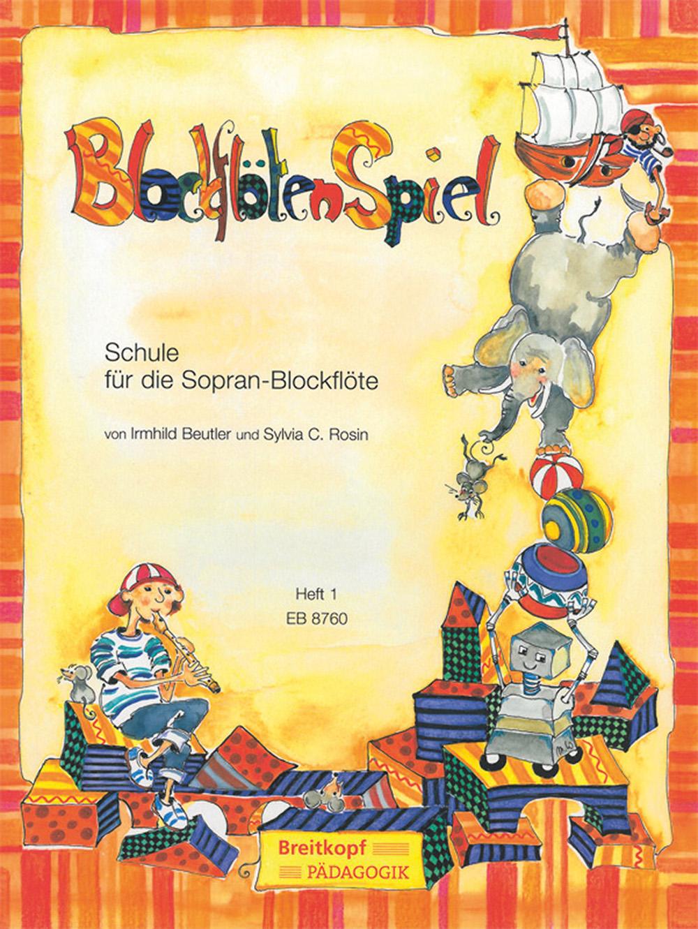 Vorderes Coverbild BlockflötenSpiel 1