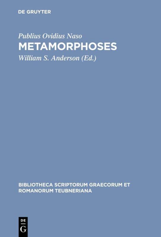 Vorderes Coverbild Metamorphoses