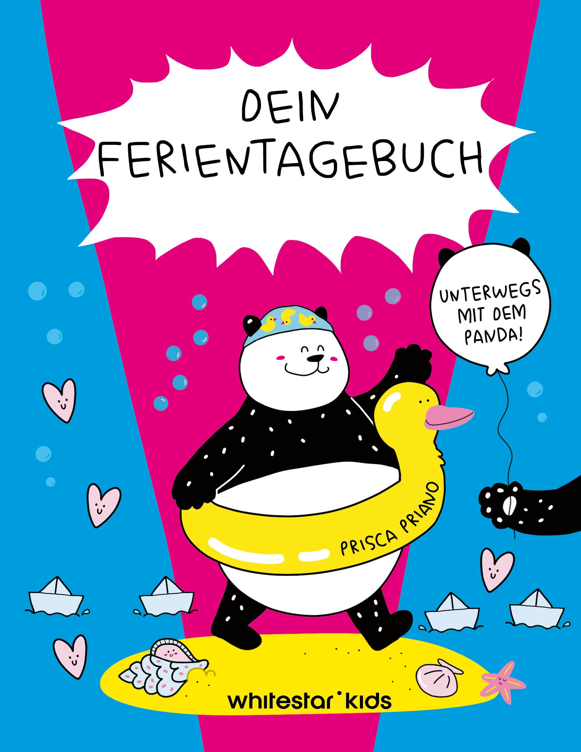 Vorderes Coverbild Dein Ferientagebuch. Unterwegs mit dem Panda!