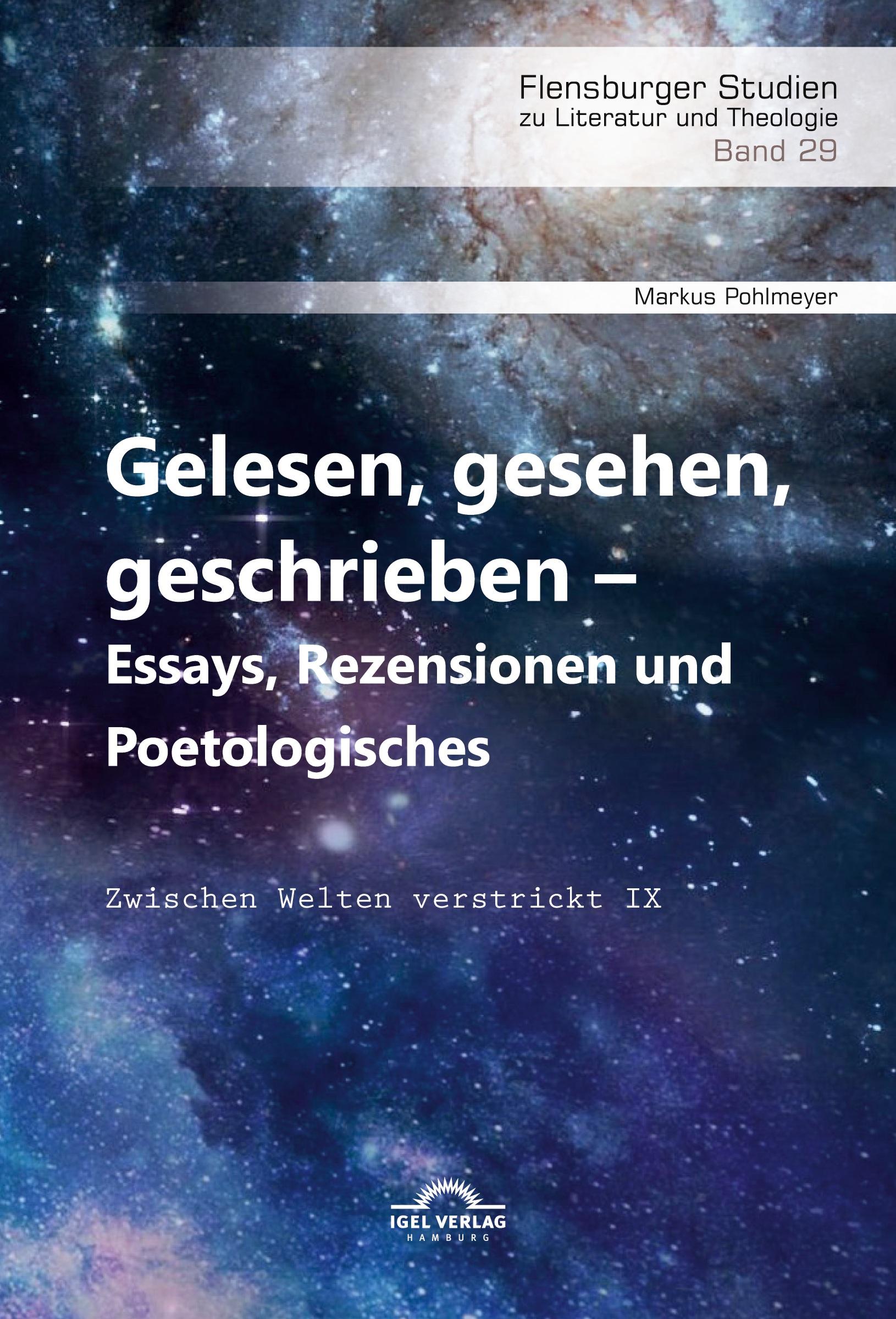 Vorderes Coverbild Gelesen, gesehen, geschrieben - Essays, Rezensionen und Poetologisches