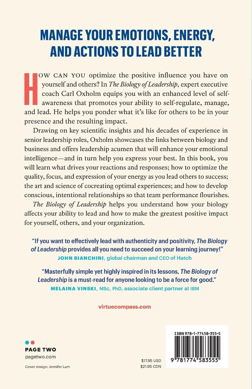 Rückseitencover The Biology of Leadership
