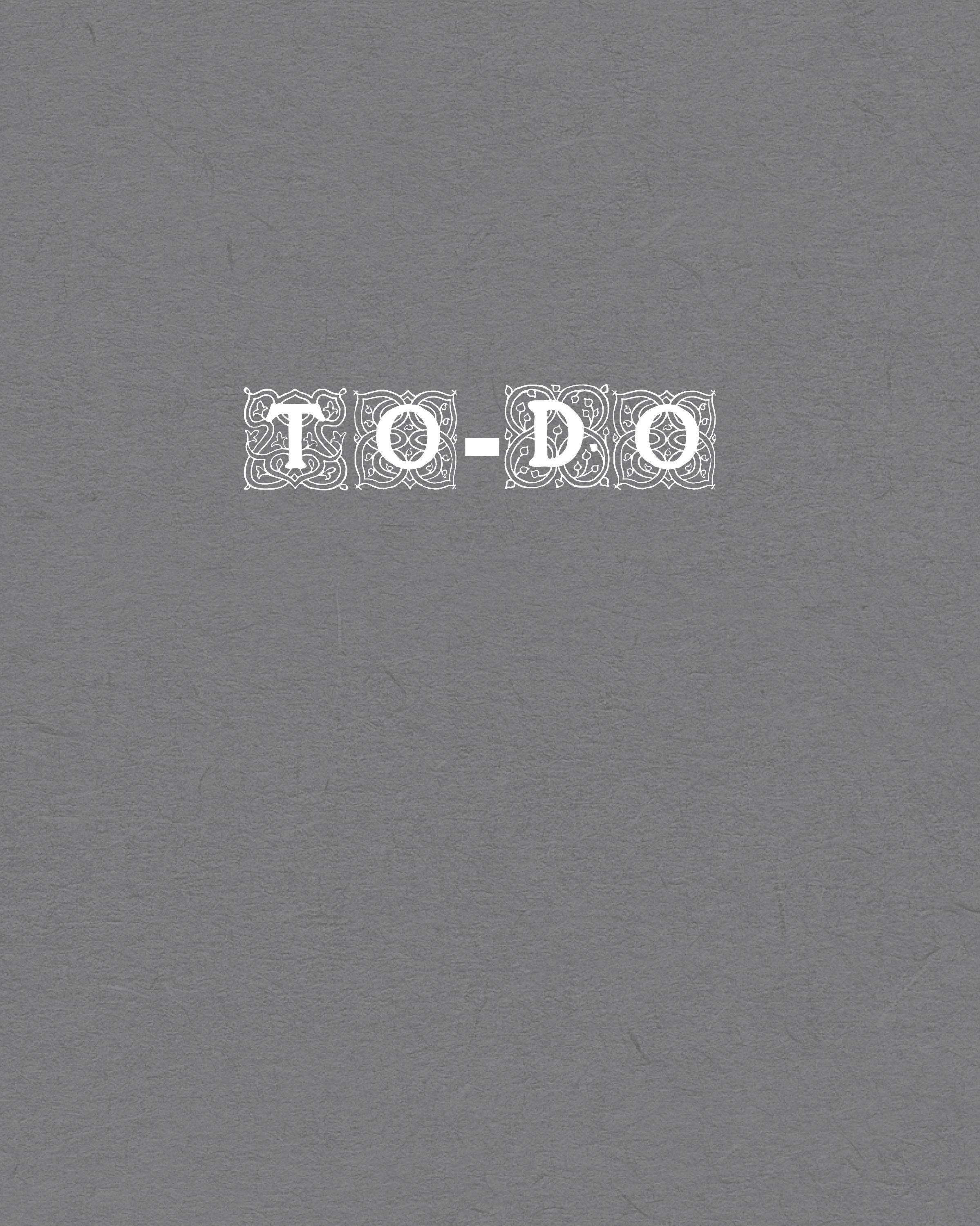 Vorderes Coverbild The Ultimate 110-Page To-Do List Notebook