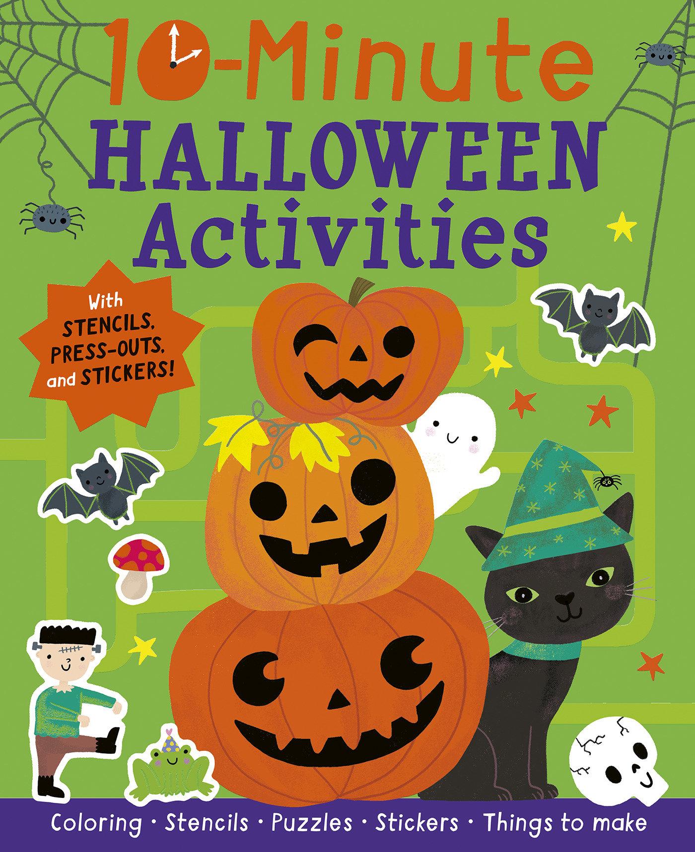 Vorderes Coverbild 10-Minute Halloween Activities