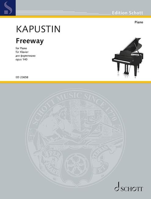 Vorderes Coverbild Kapustin: Freeway Op. 140 for Piano Solo