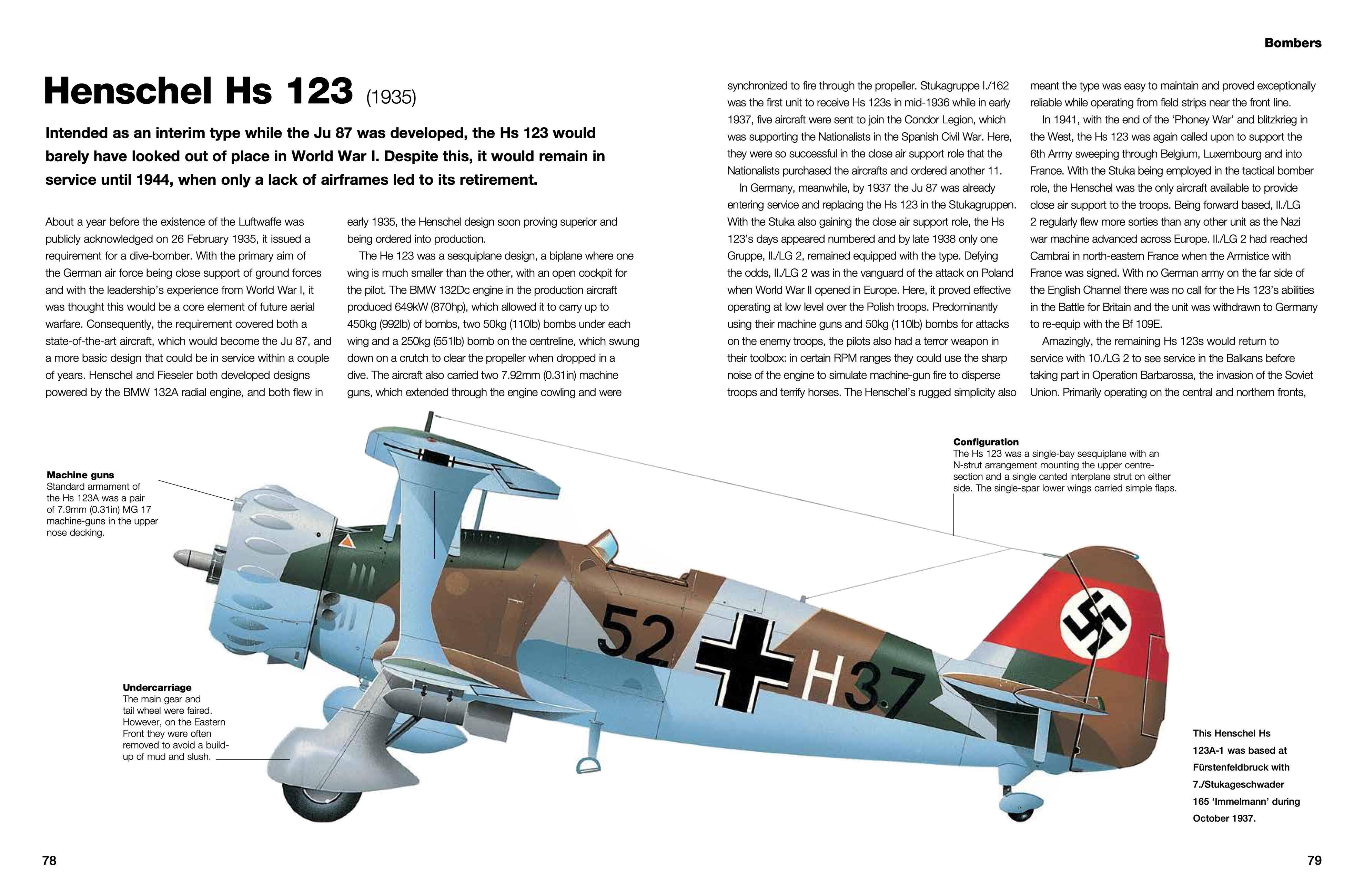 Beispielinhalt (Bild) German Aircraft of World War II