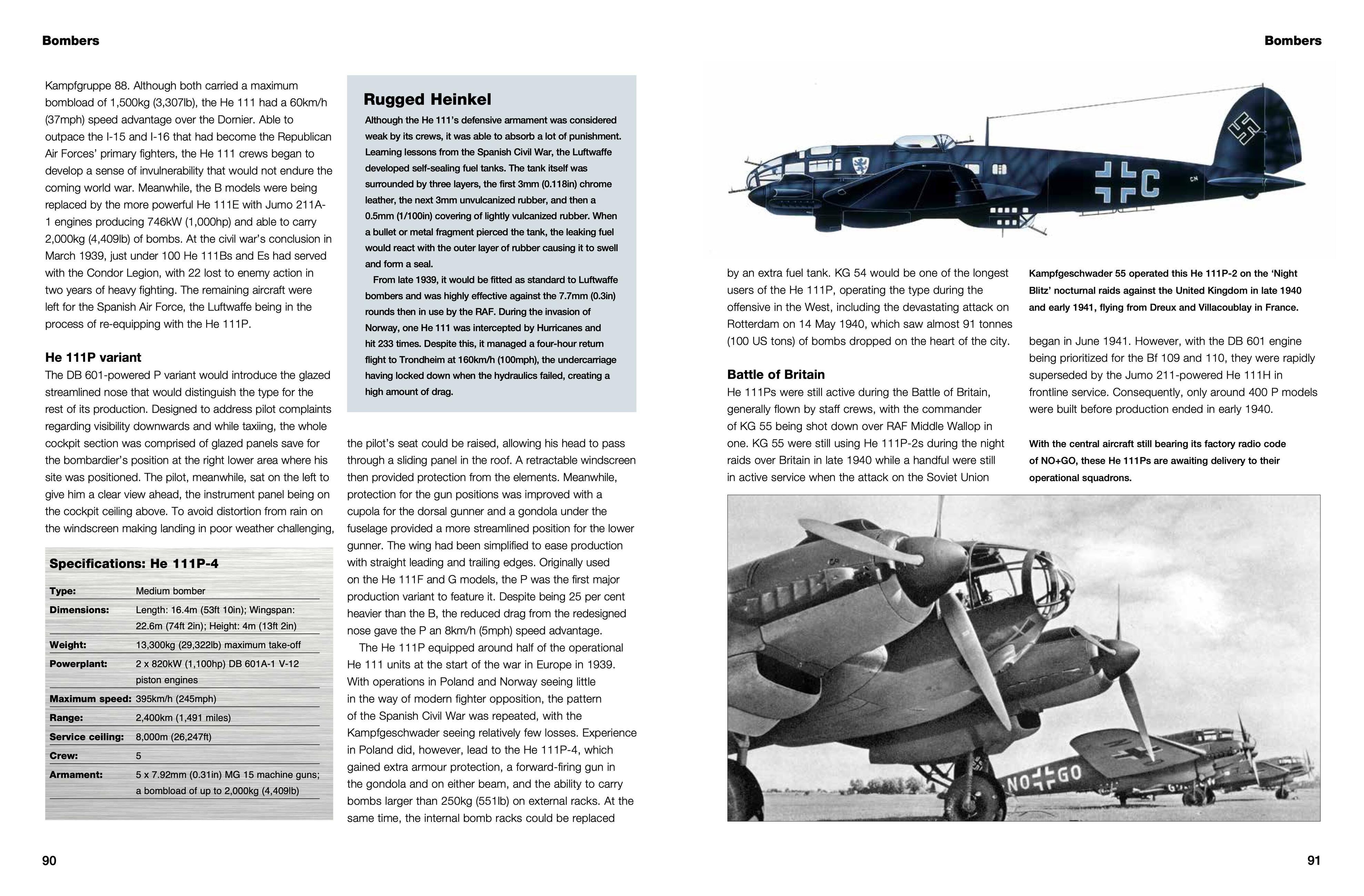 Beispielinhalt (Bild) German Aircraft of World War II