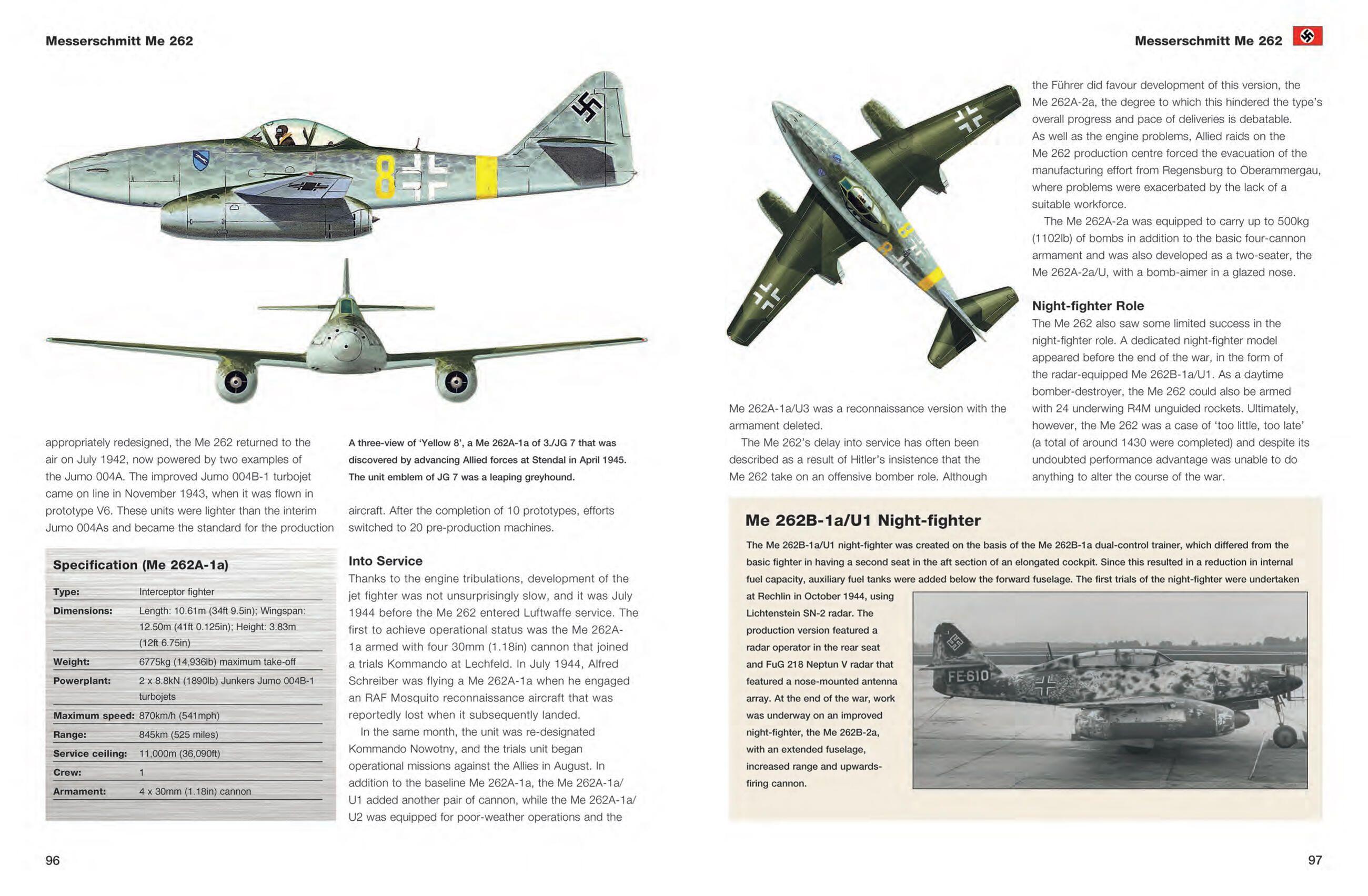 Beispielinhalt (Bild) German Aircraft of World War II