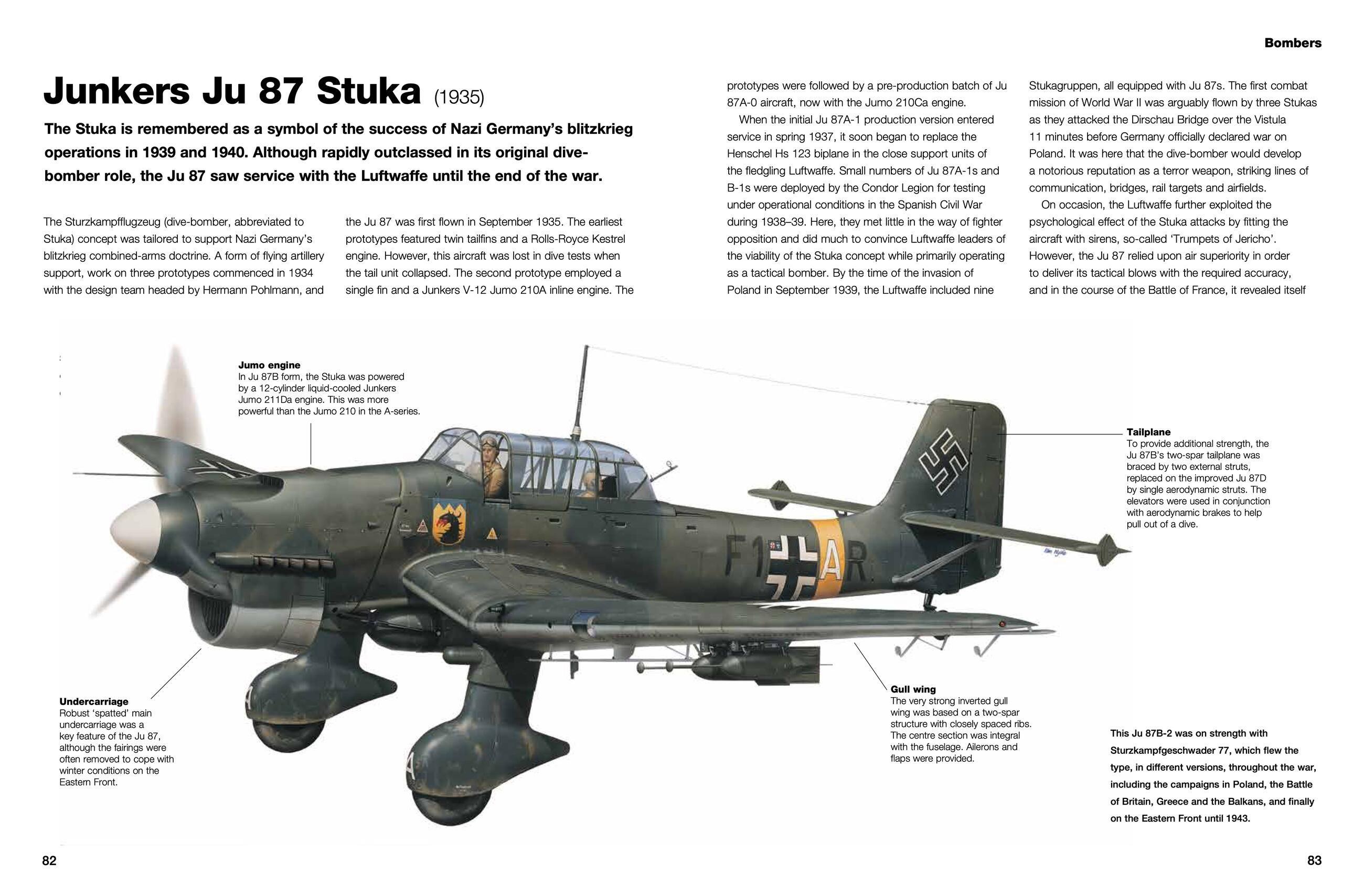 Beispielinhalt (Bild) German Aircraft of World War II