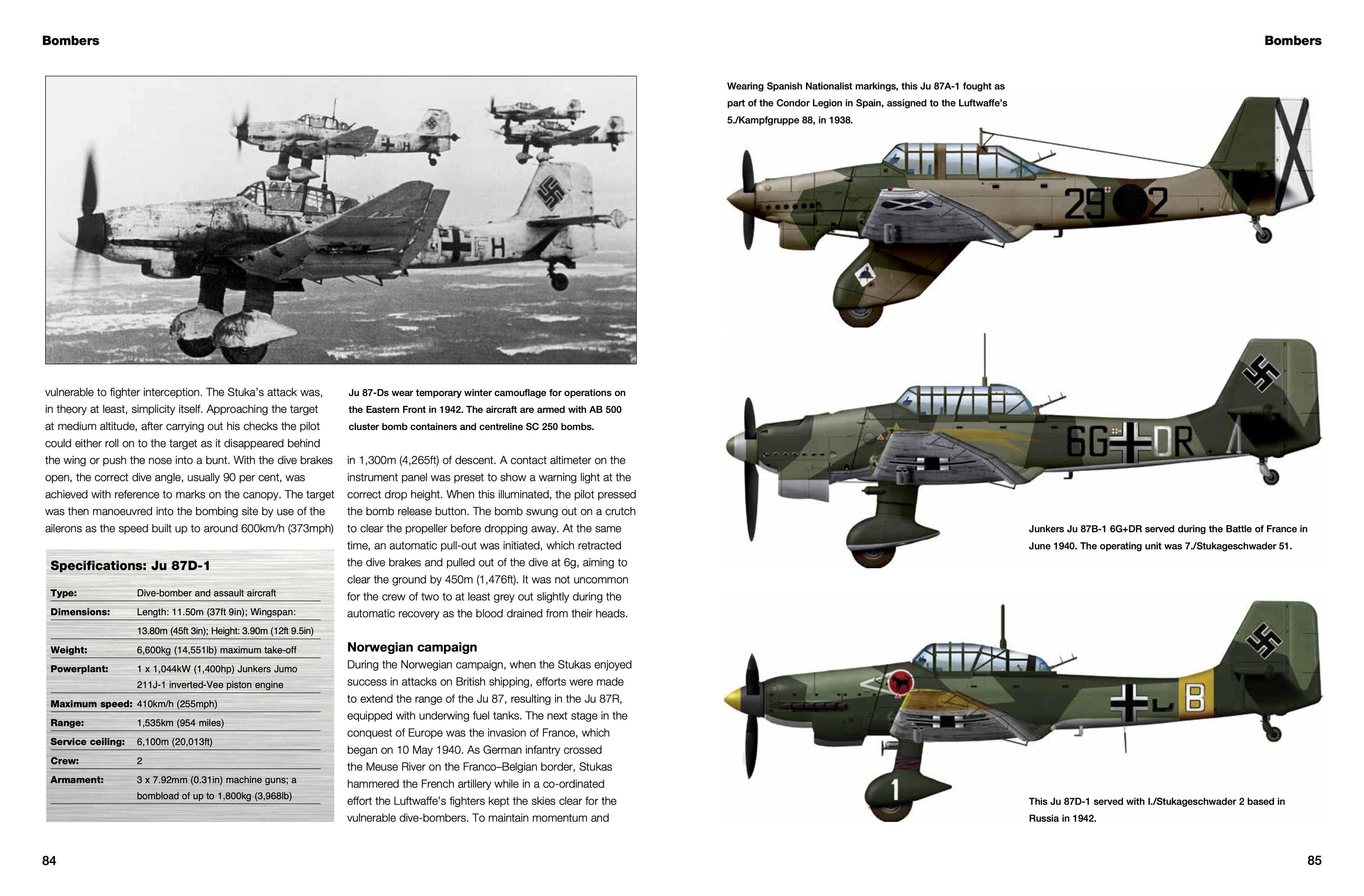 Beispielinhalt (Bild) German Aircraft of World War II
