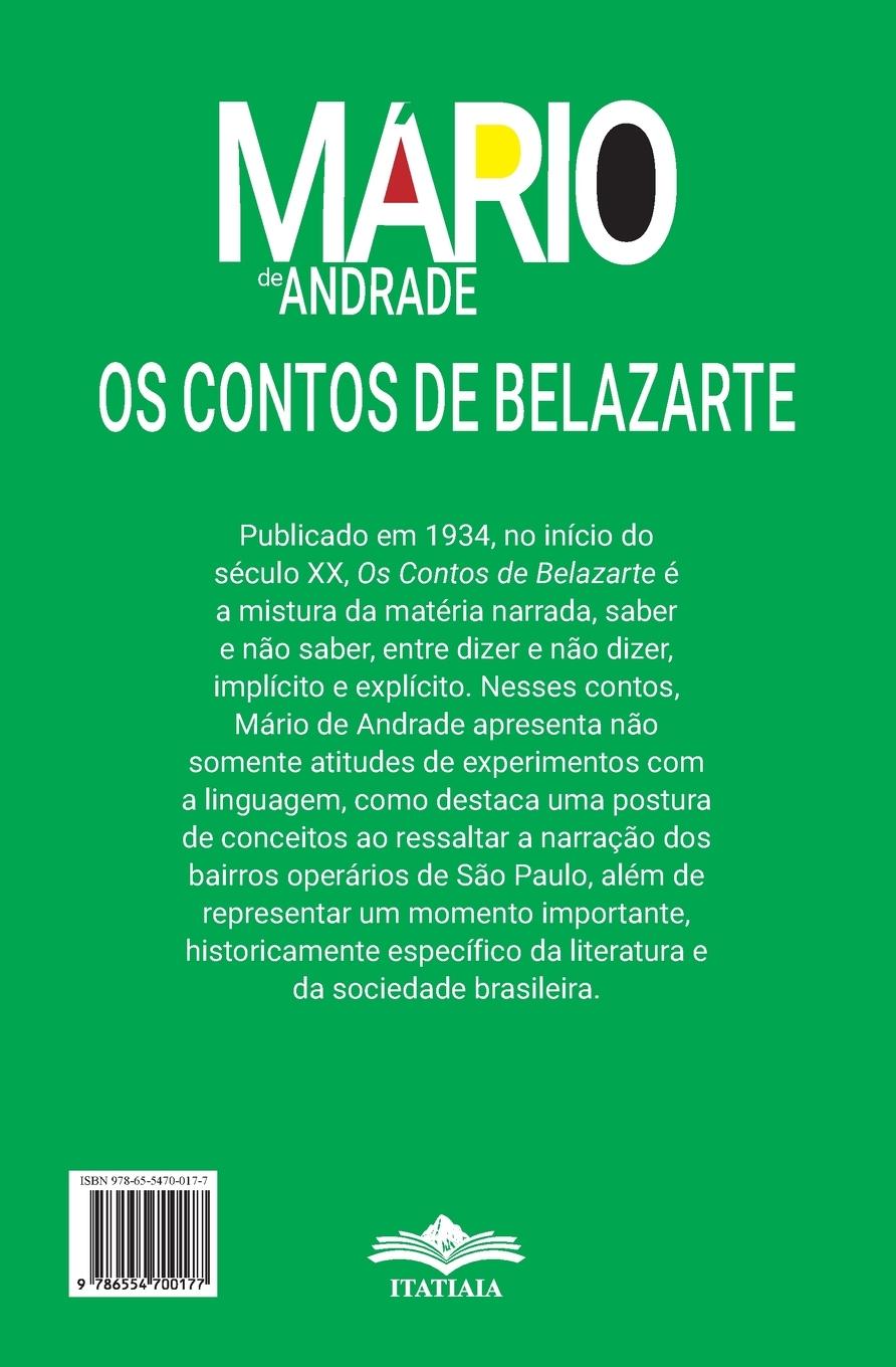 Rückseitencover Os Contos de Belazarte