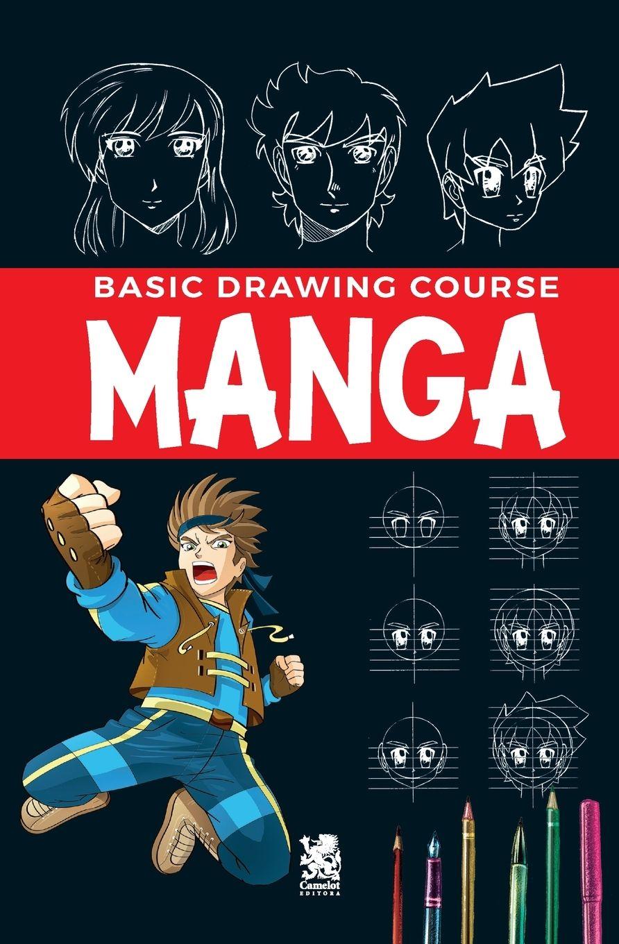 Vorderes Coverbild Basic Drawing Course - Mangá