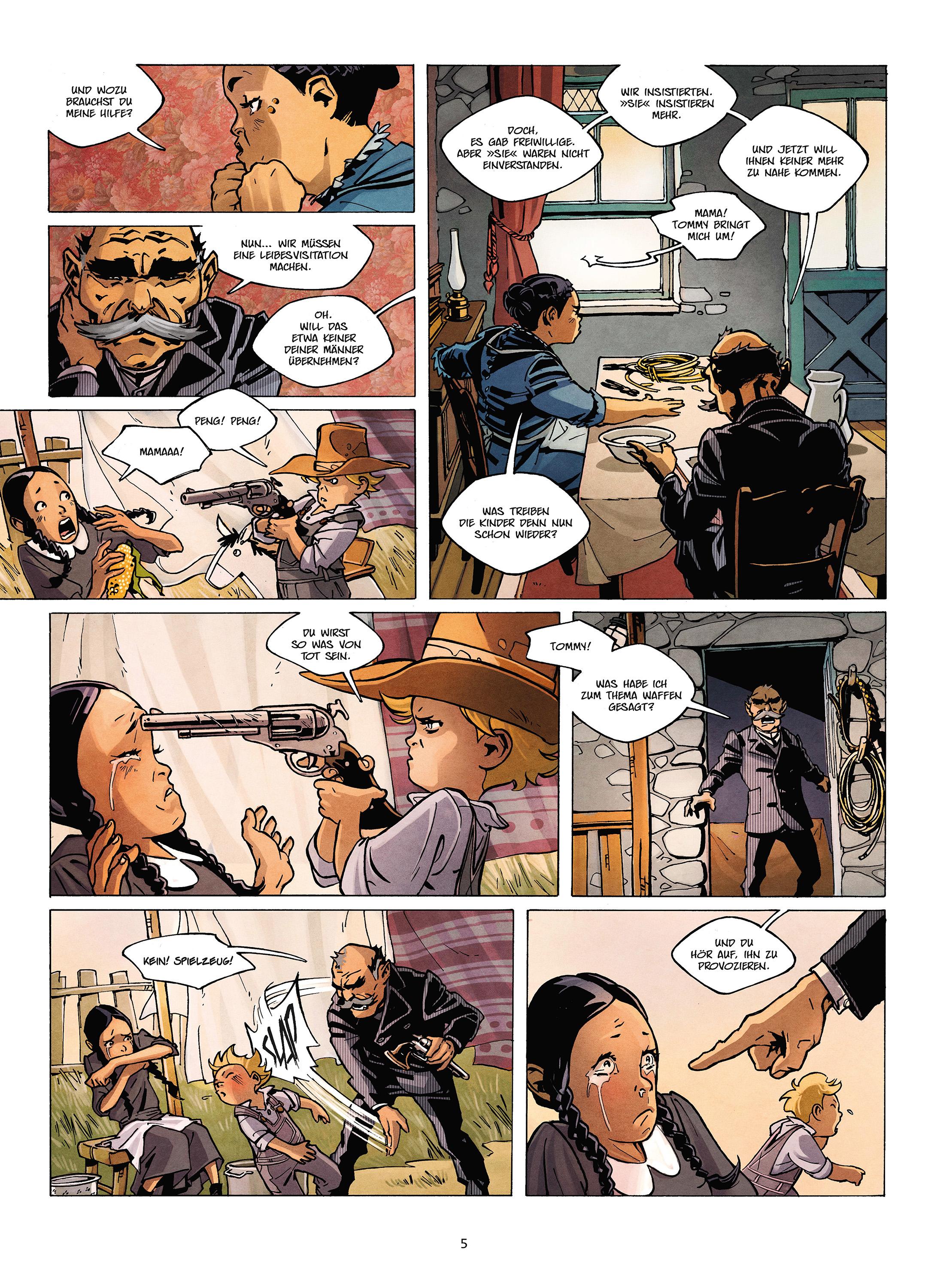 Beispielinhalt (Bild) Ladies with Guns. Band 3