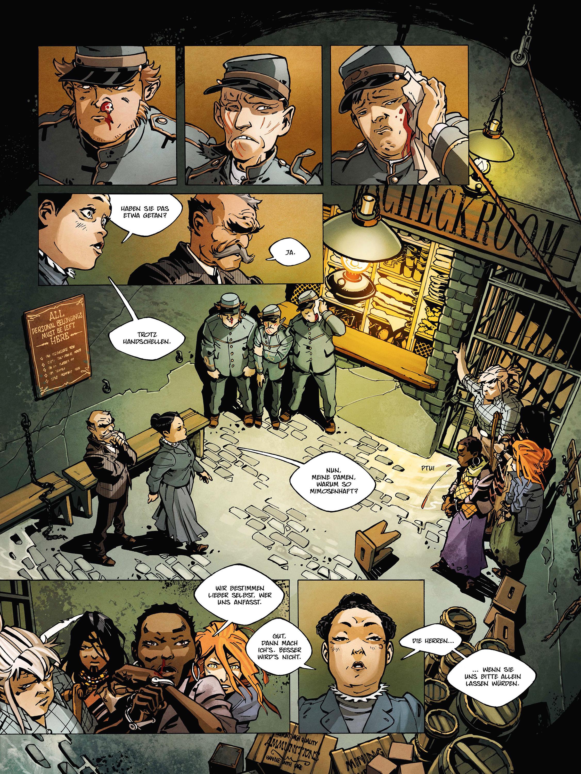 Beispielinhalt (Bild) Ladies with Guns. Band 3