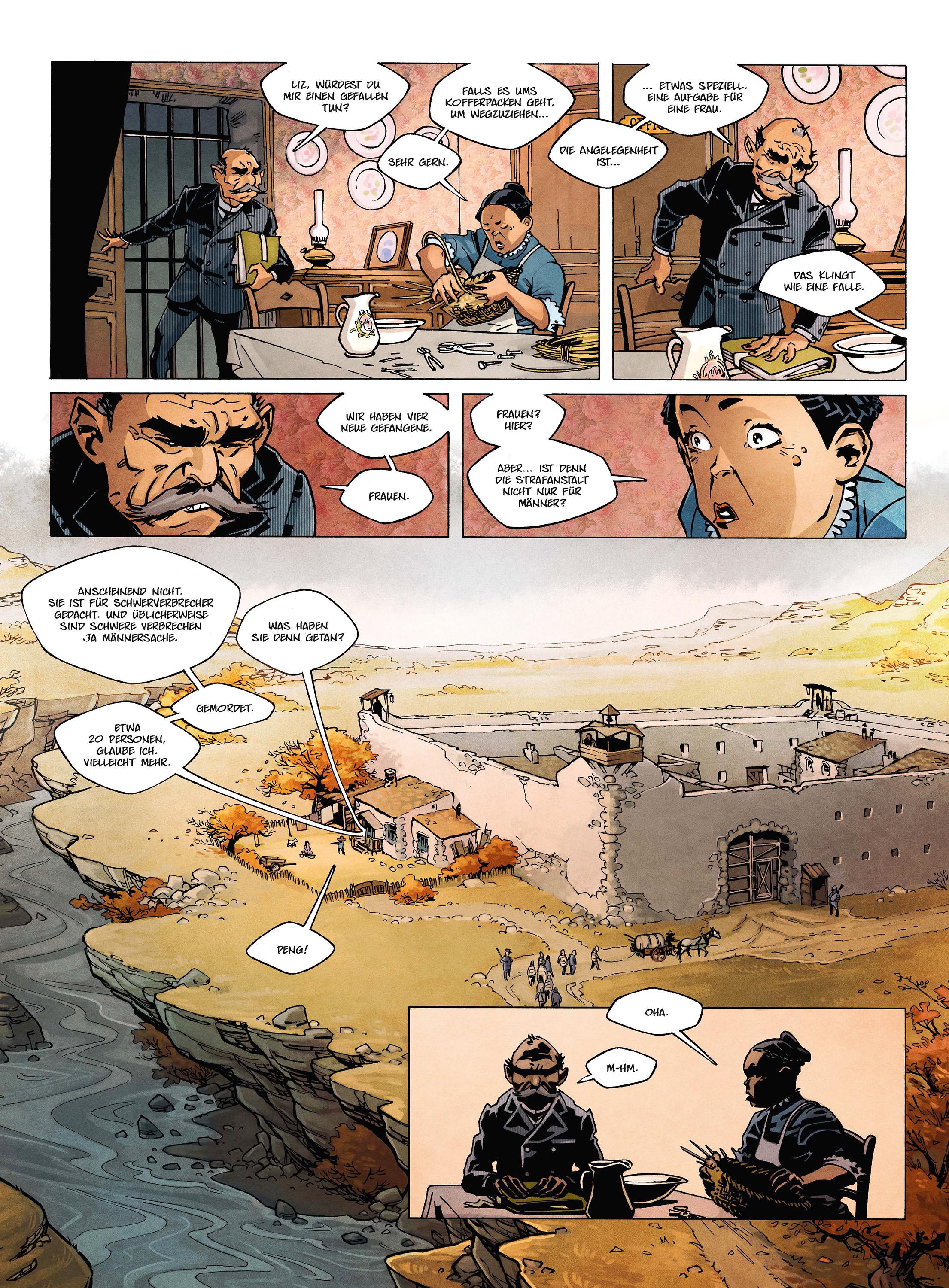 Beispielinhalt (Bild) Ladies with Guns. Band 3