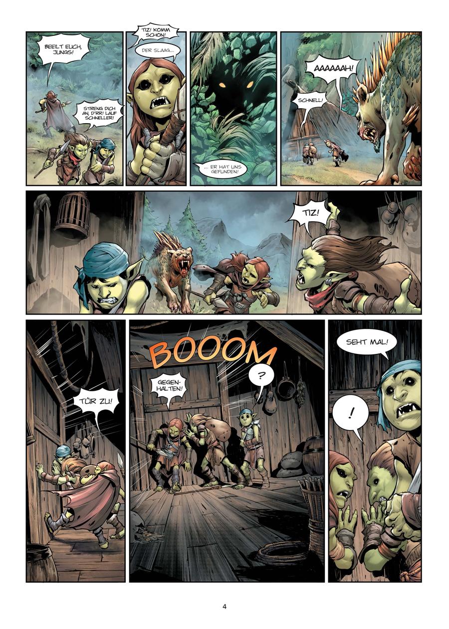 Beispielinhalt (Bild) Die Kriege von Arran. Band 2