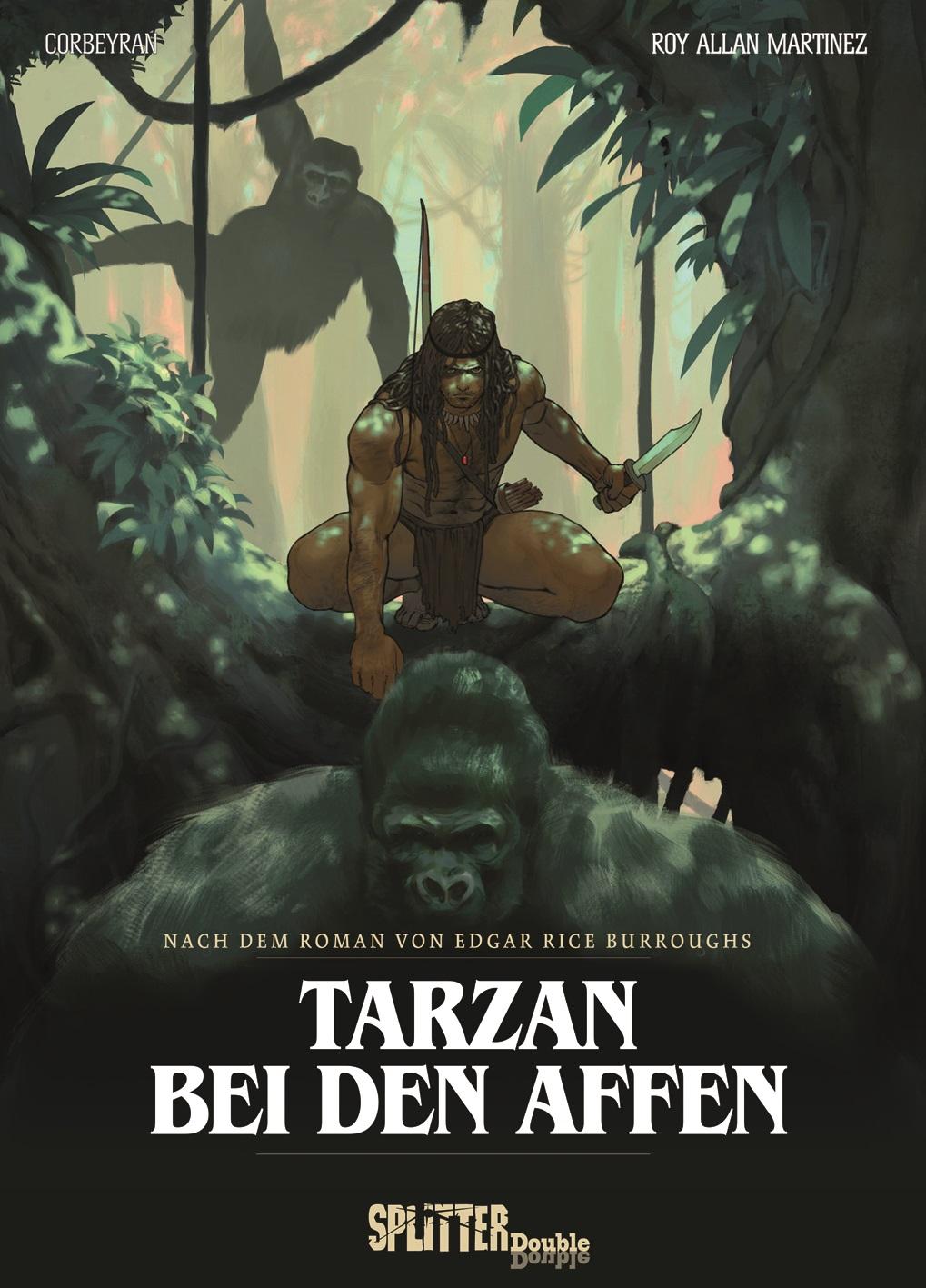 Vorderes Coverbild Tarzan bei den Affen (Graphic Novel)
