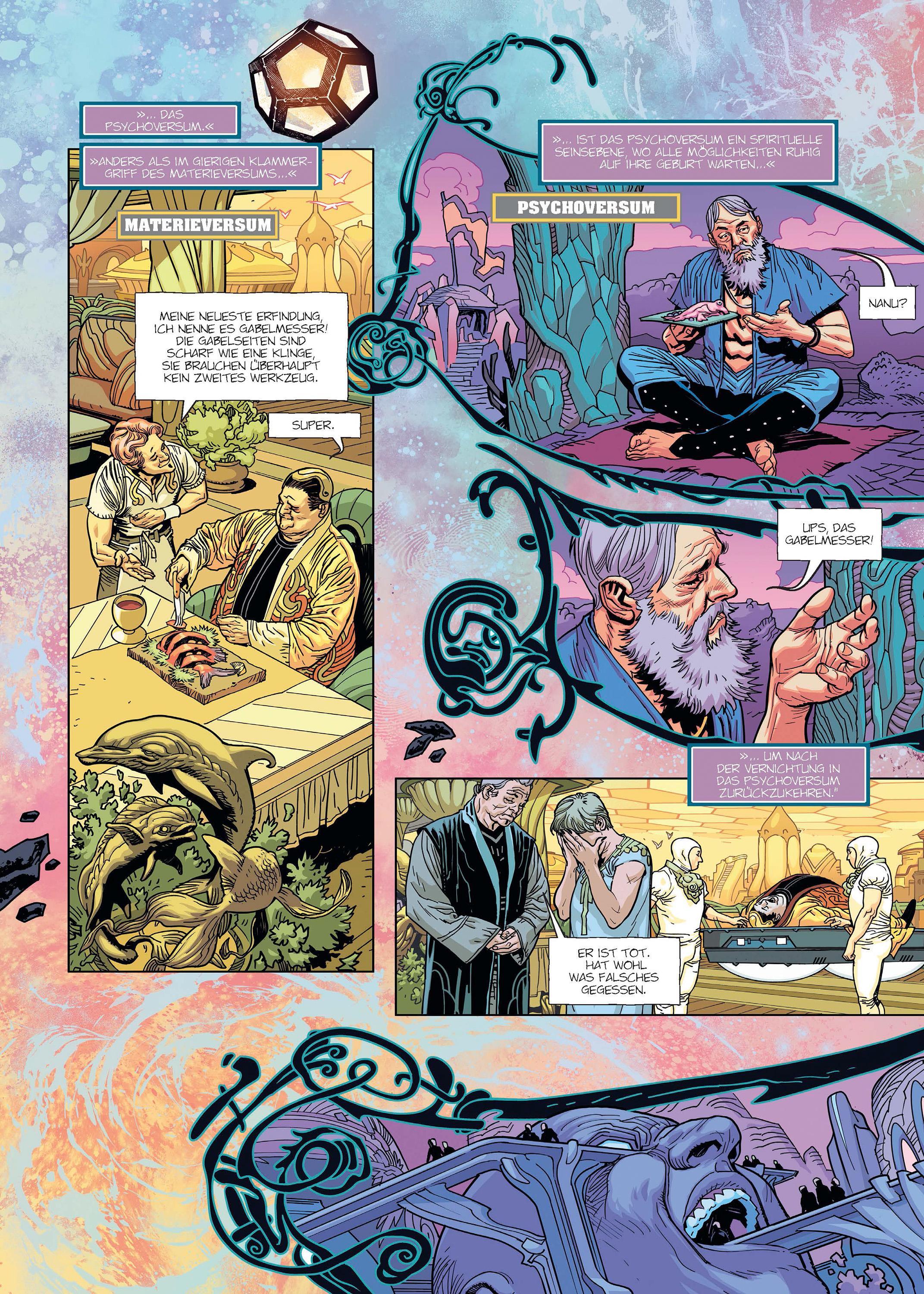 Beispielinhalt (Bild) Der Incal: Psychoversum