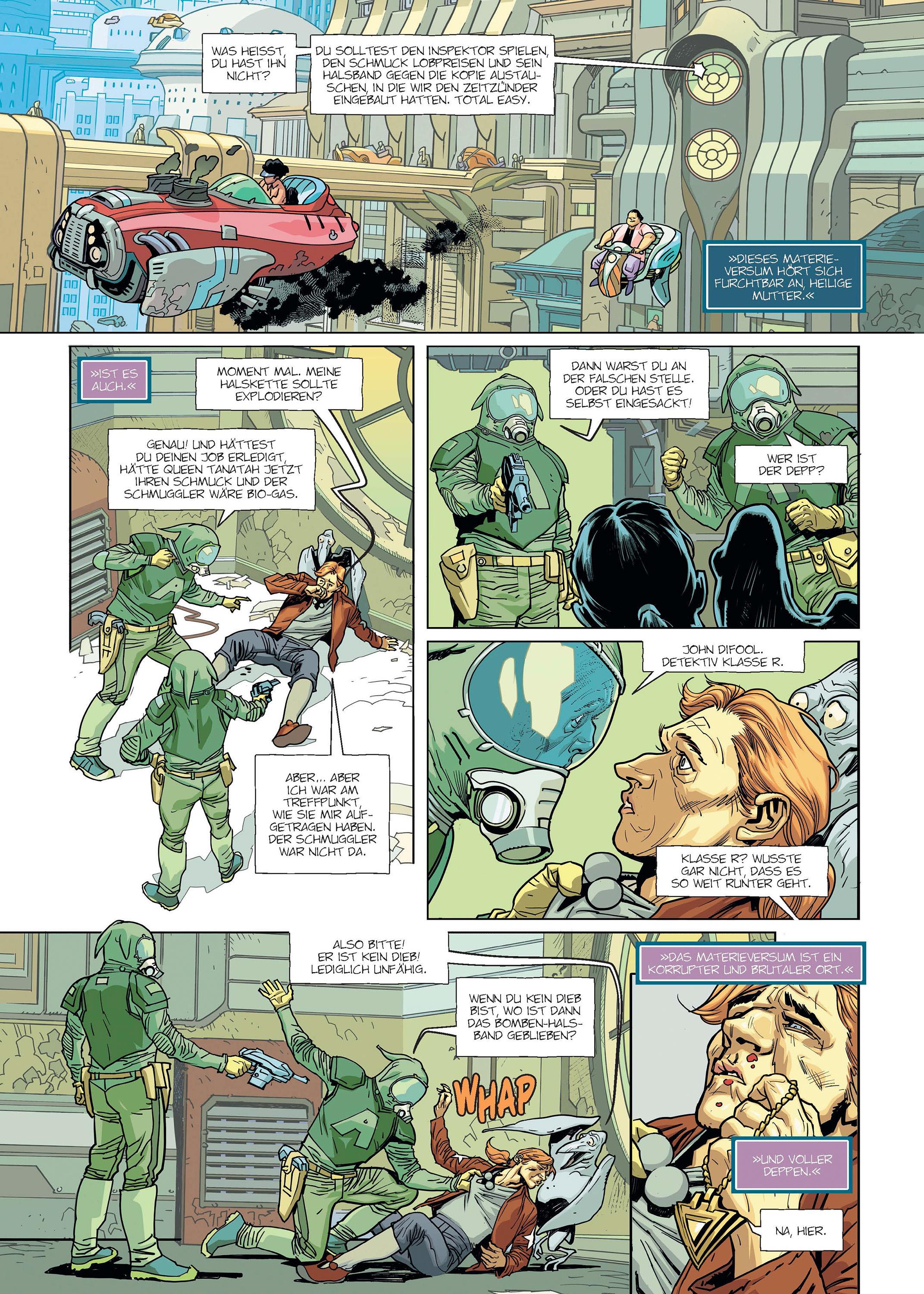 Beispielinhalt (Bild) Der Incal: Psychoversum