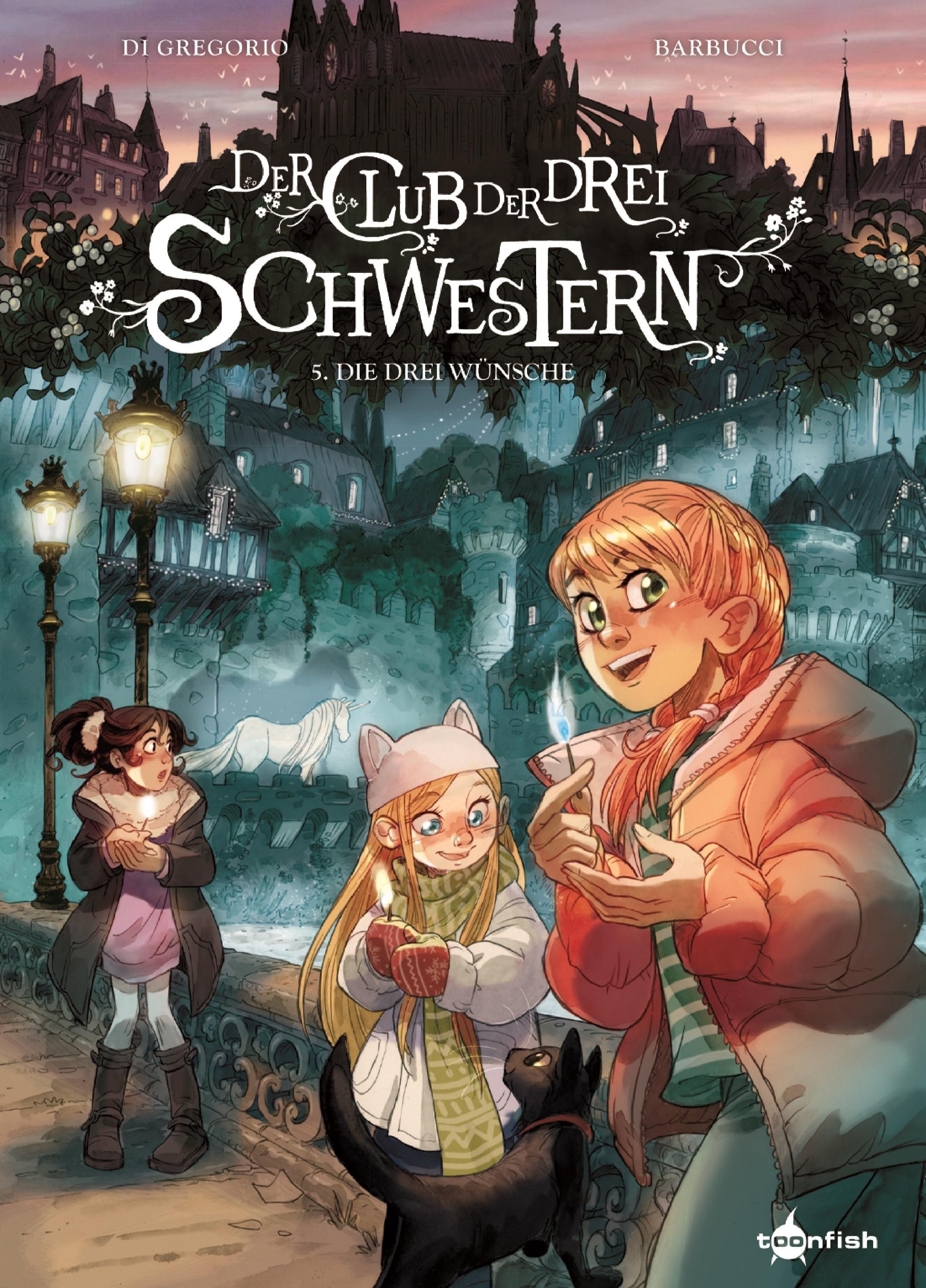 Vorderes Coverbild Der Club der drei Schwestern. Band 5