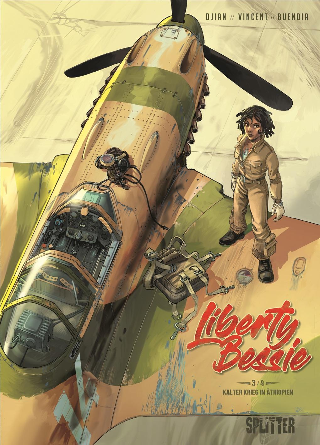 Vorderes Coverbild Liberty Bessie. Band 3
