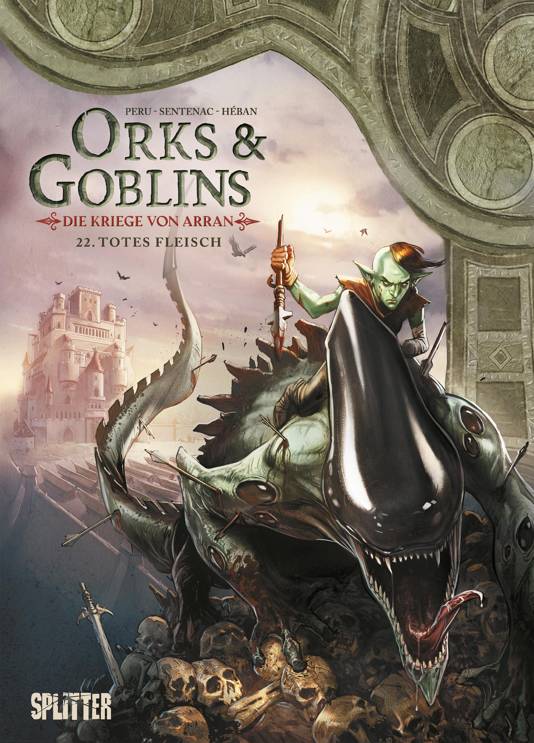 Vorderes Coverbild Orks & Goblins. Band 22 - Die Kriege von Arran