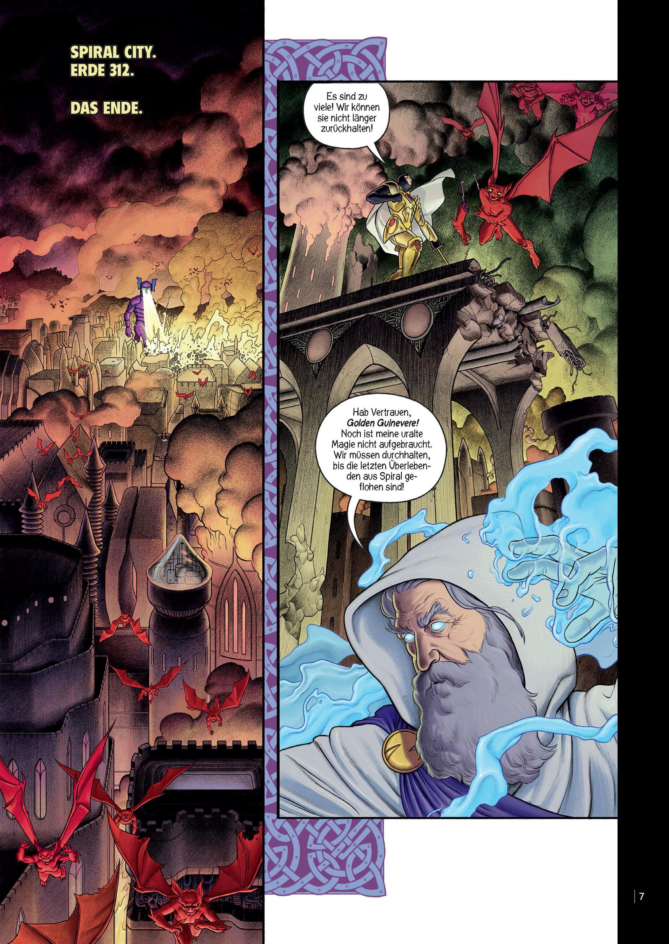 Beispielinhalt (Bild) Black Hammer. Band 8