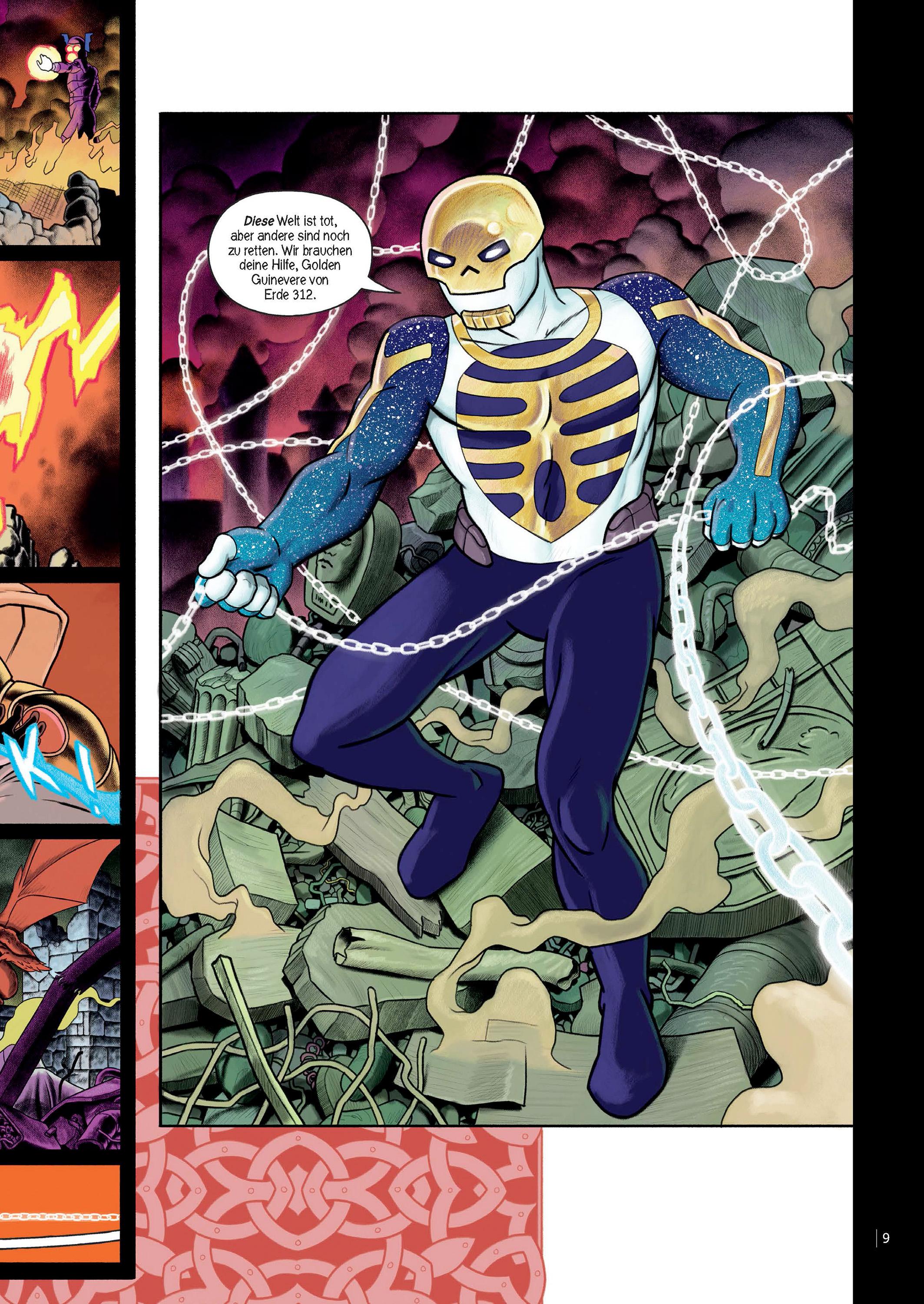 Beispielinhalt (Bild) Black Hammer. Band 8