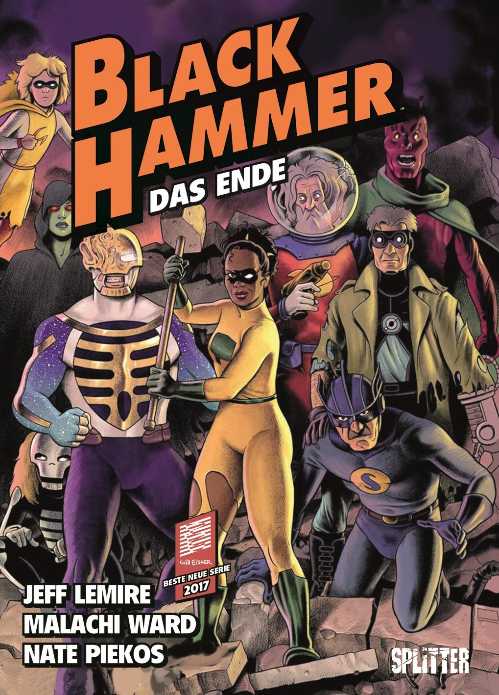 Vorderes Coverbild Black Hammer. Band 8
