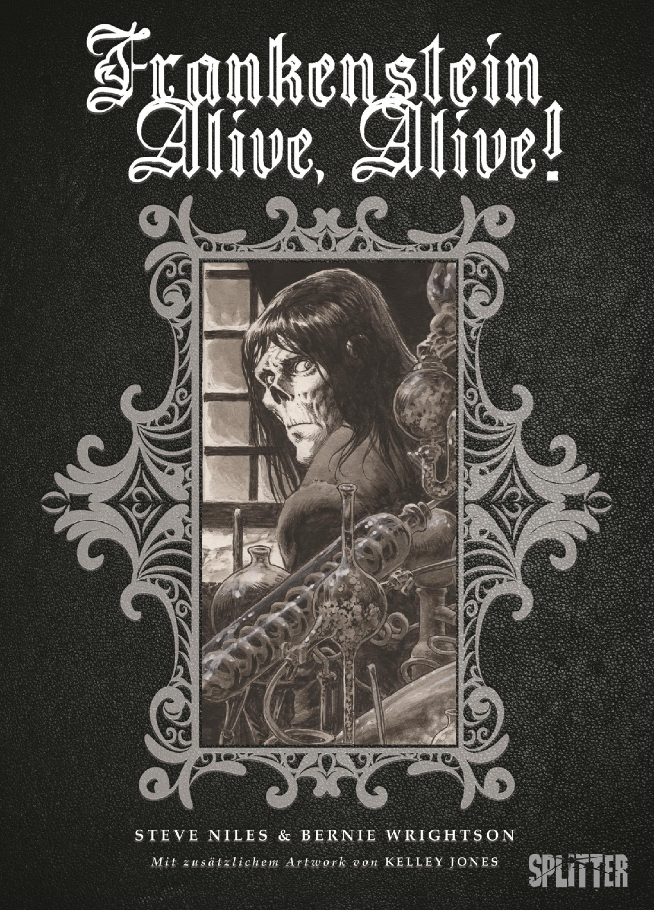 Vorderes Coverbild Frankenstein Alive, Alive!