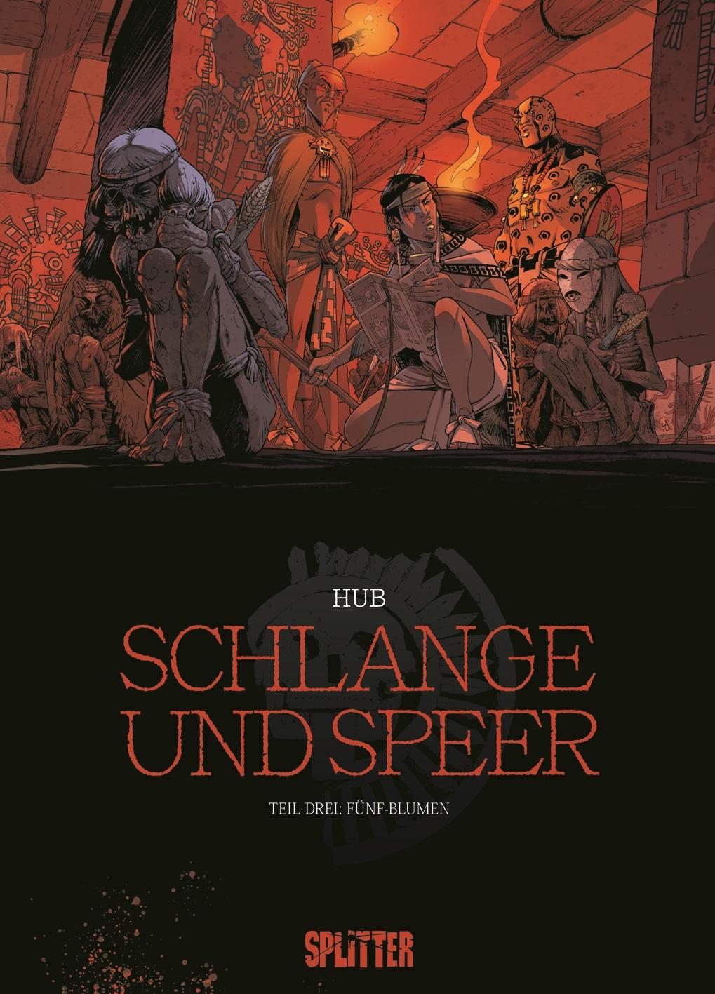 Vorderes Coverbild Schlange und Speer. Band 3
