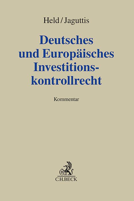 Vorderes Coverbild Deutsches und Europäisches Investitionskontrollrecht