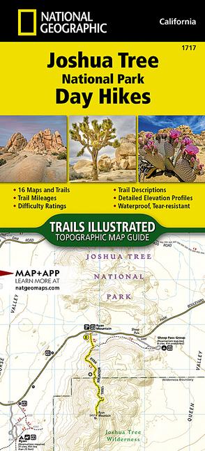 Vorderes Coverbild Joshua Tree National Park Day Hikes Map