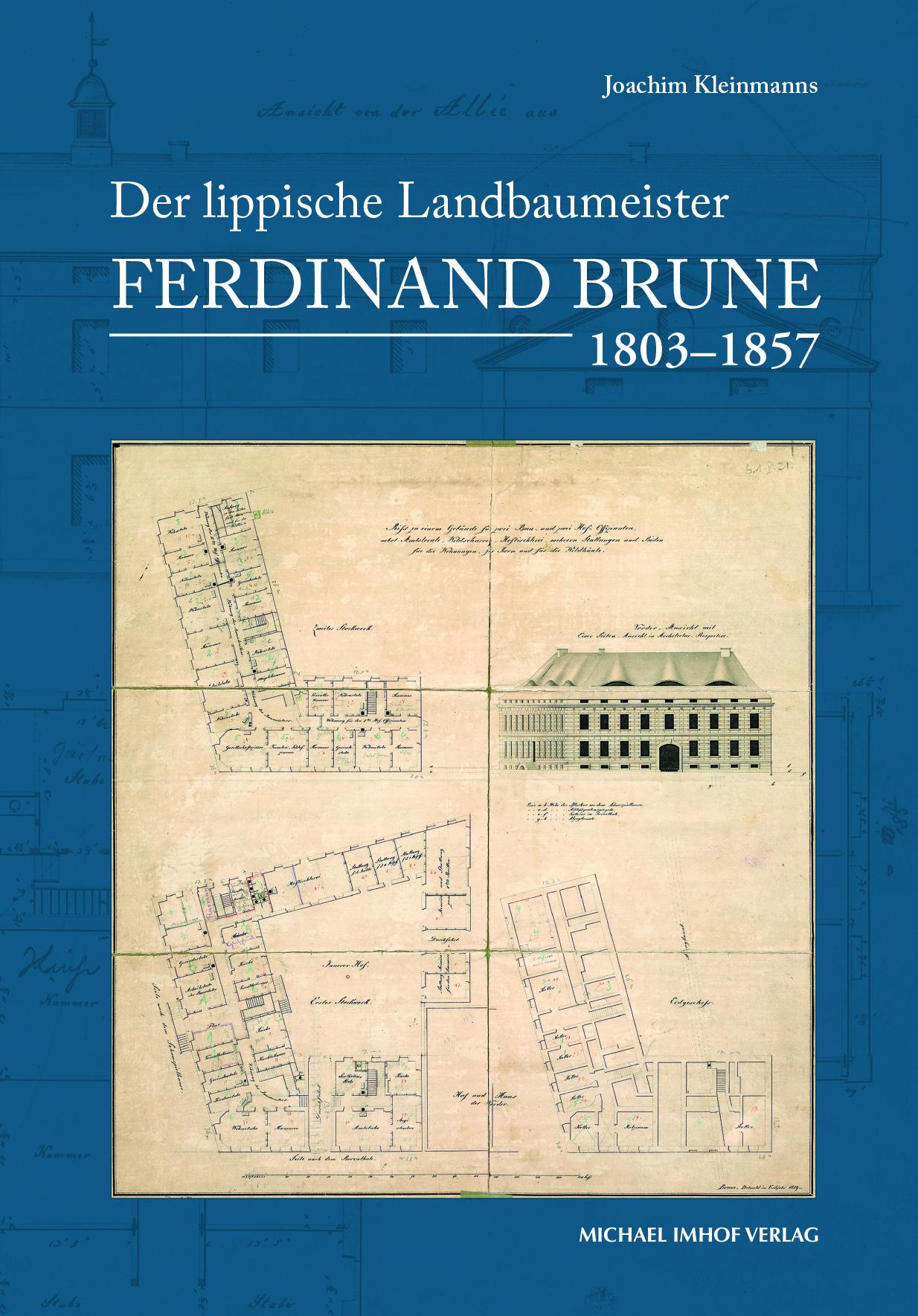 Vorderes Coverbild Der lippische Landbaumeister Ferdinand Brune (1803-1857)