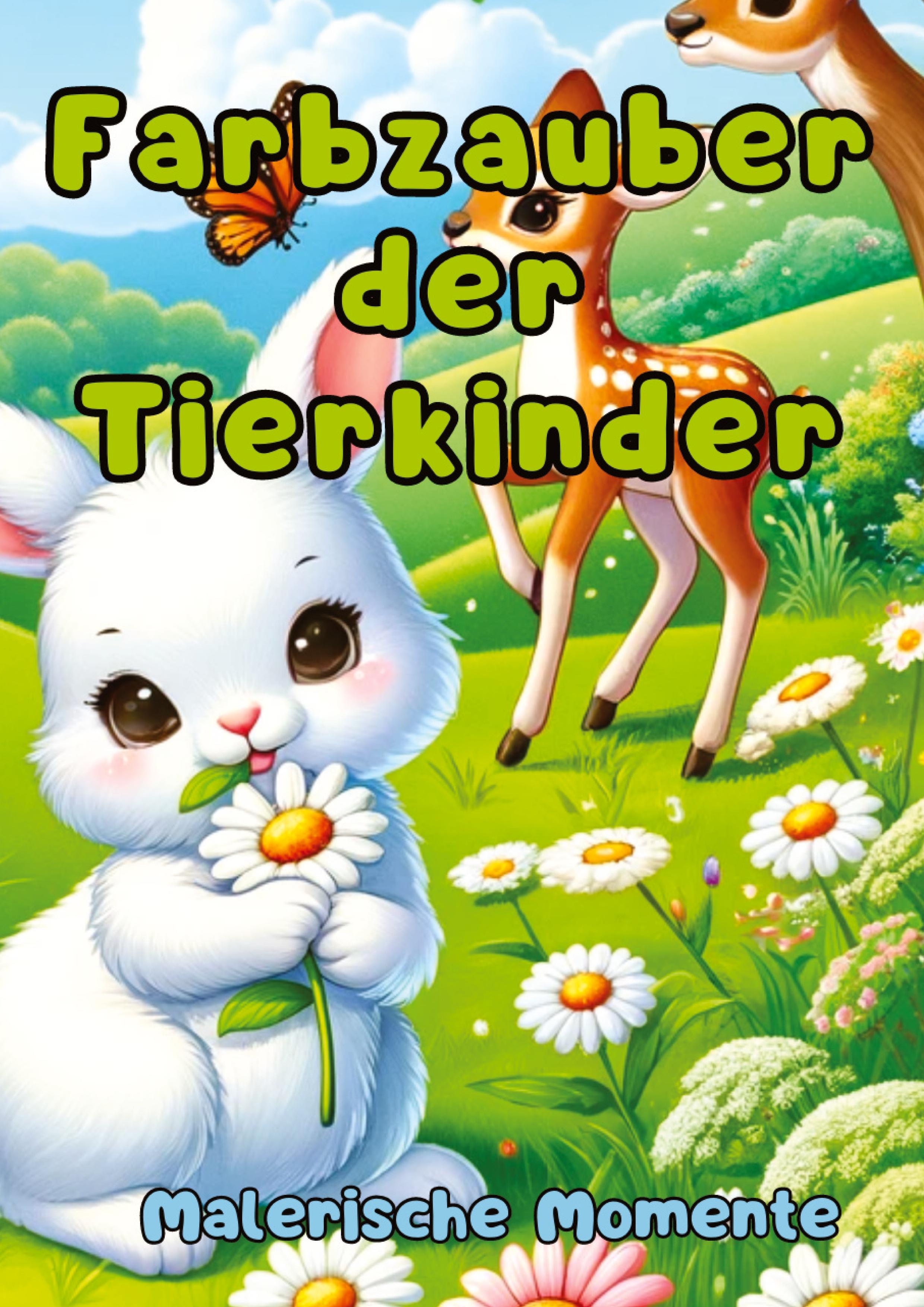 Vorderes Coverbild Farbzauber der Tierkinder