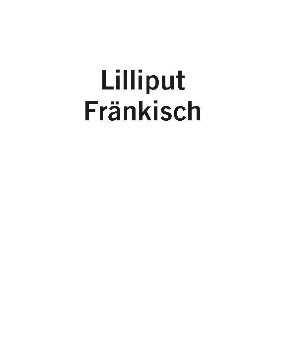 Beispielinhalt (Bild) Langenscheidt Lilliput Fränkisch
