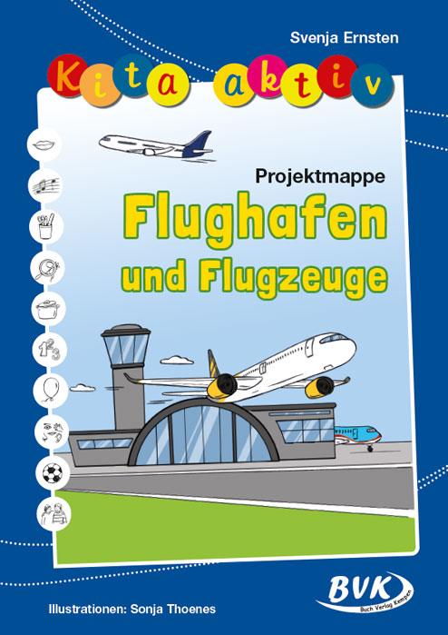 Vorderes Coverbild Kita aktiv Projektmappe Flughafen