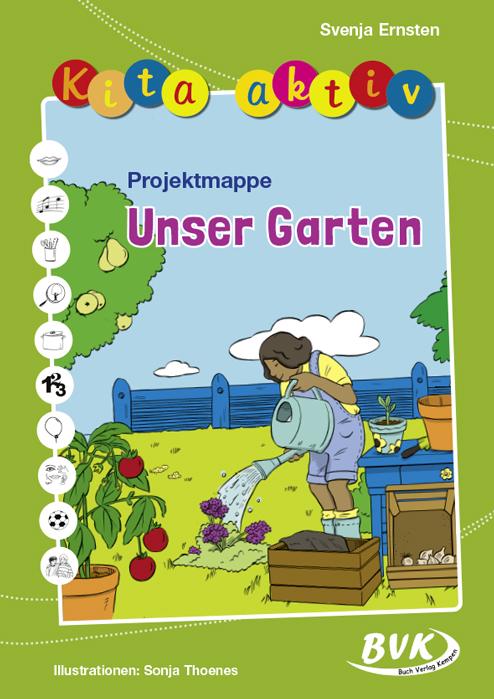 Vorderes Coverbild Kita aktiv Projektmappe Unser Garten