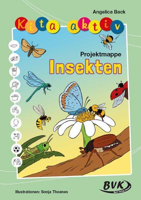 Vorderes Coverbild Kita aktiv Projektmappe Insekten