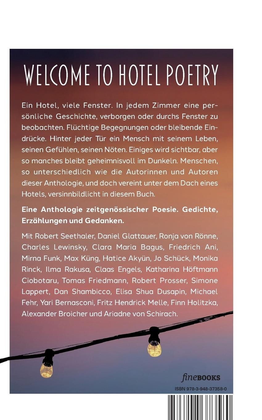 Rückseitencover Hotel Poetry