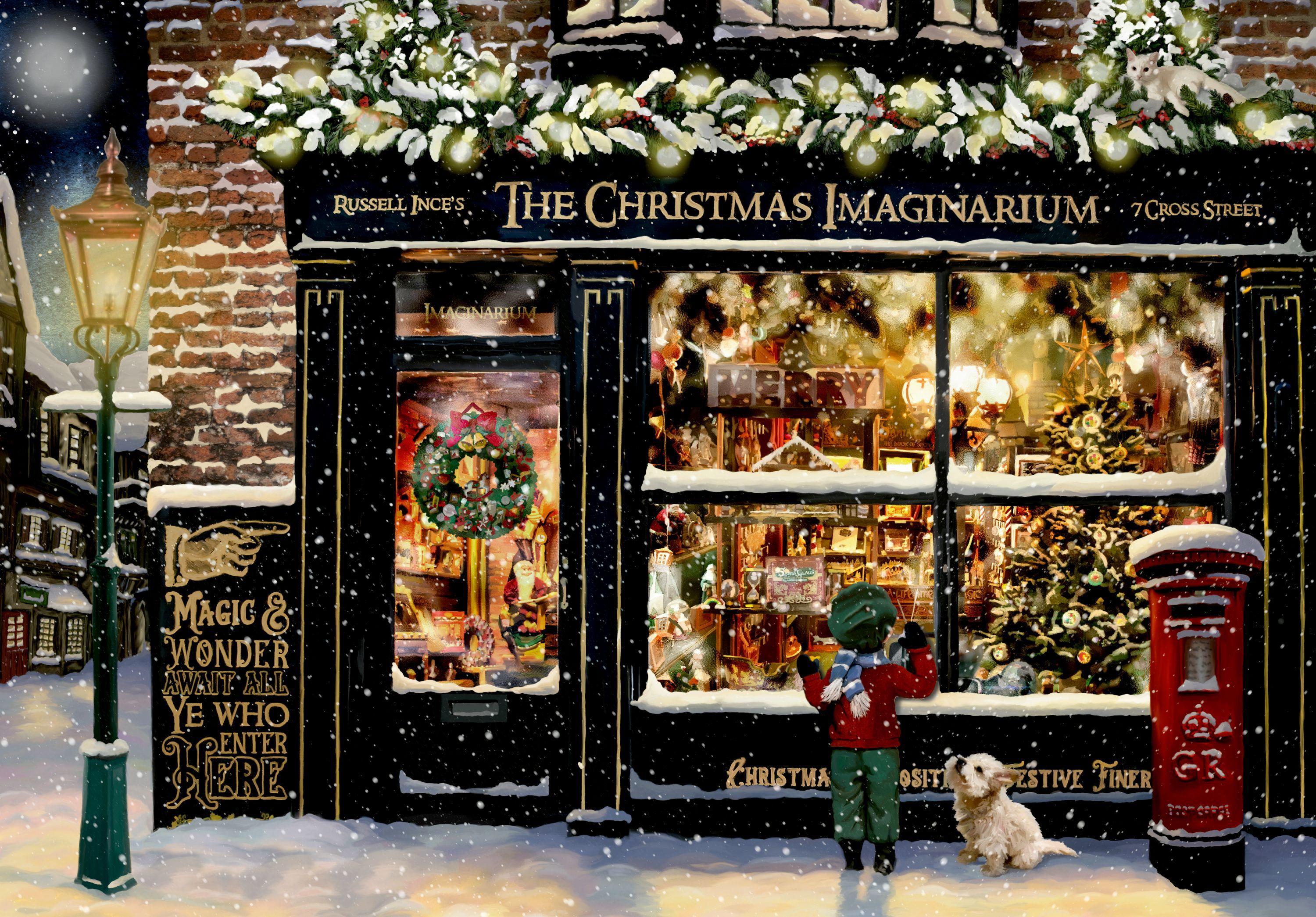 Beispielinhalt (Bild) Puzzle-Adventskalender - Christmas Imaginarium