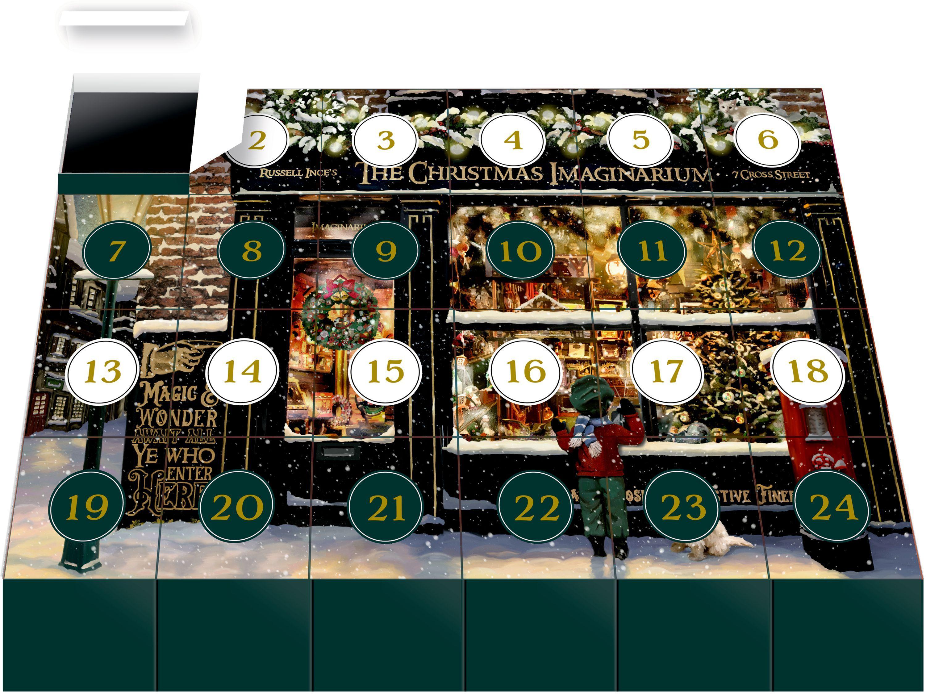Beispielinhalt (Bild) Puzzle-Adventskalender - Christmas Imaginarium