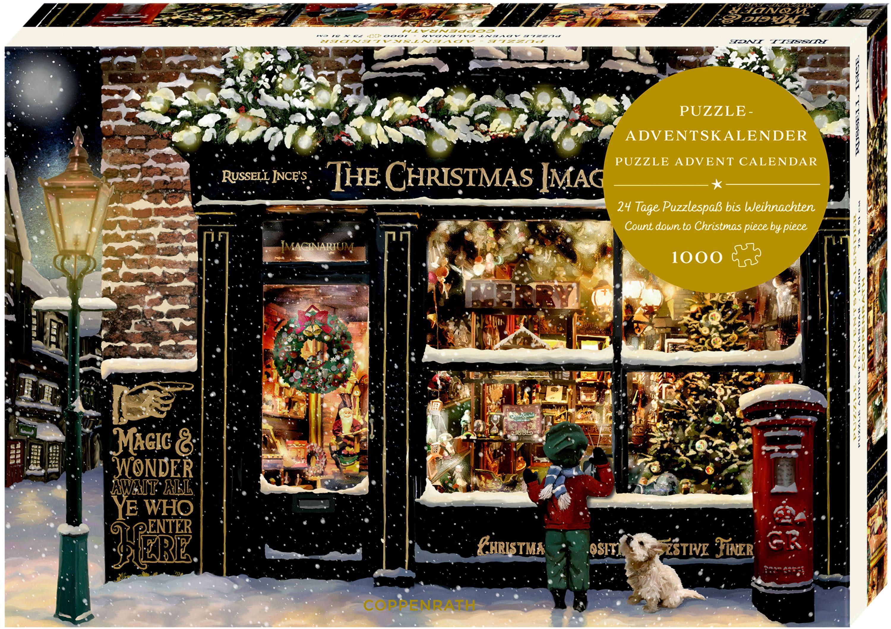 Vorderes Coverbild Puzzle-Adventskalender - Christmas Imaginarium