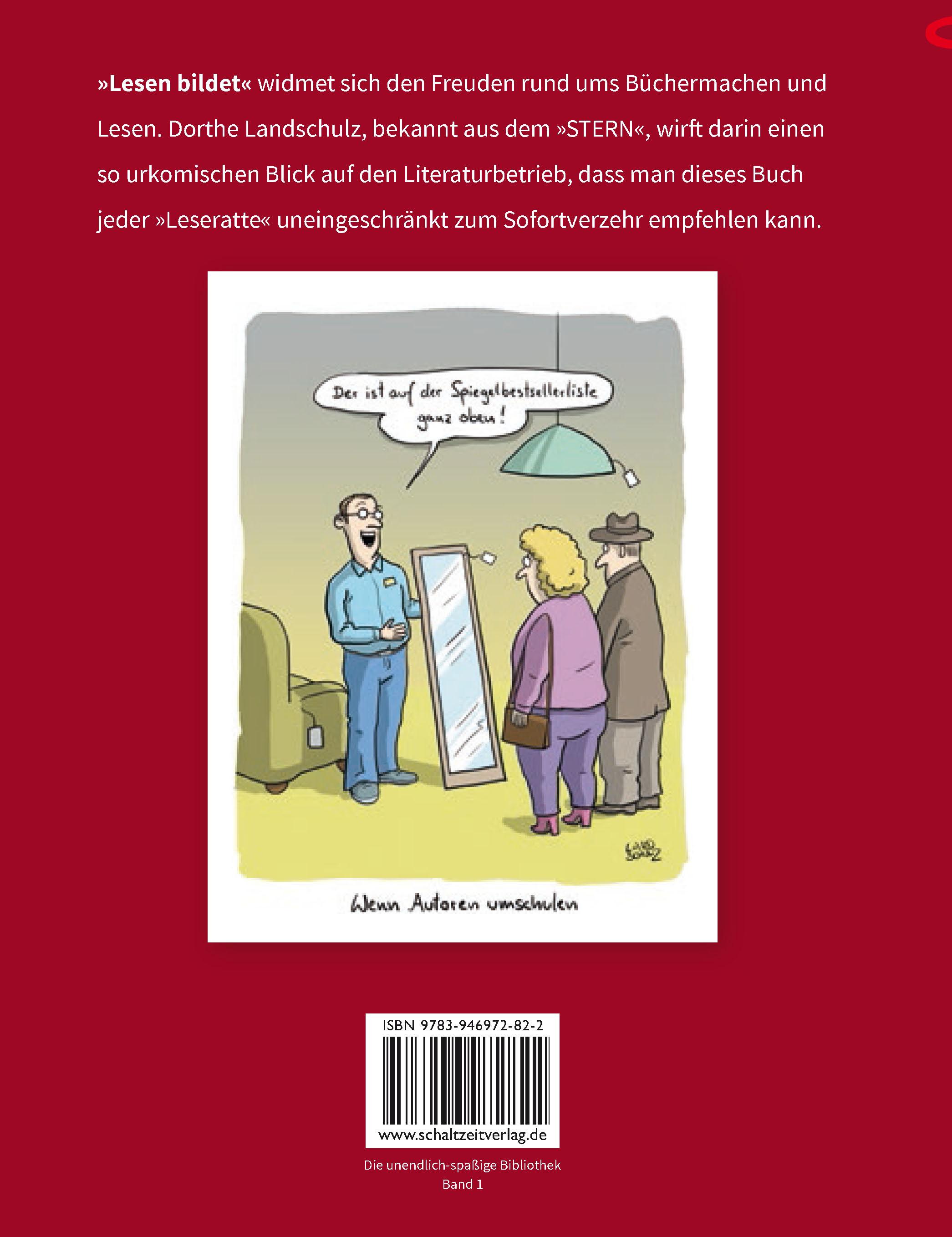 Rückseitencover Lesen bildet!