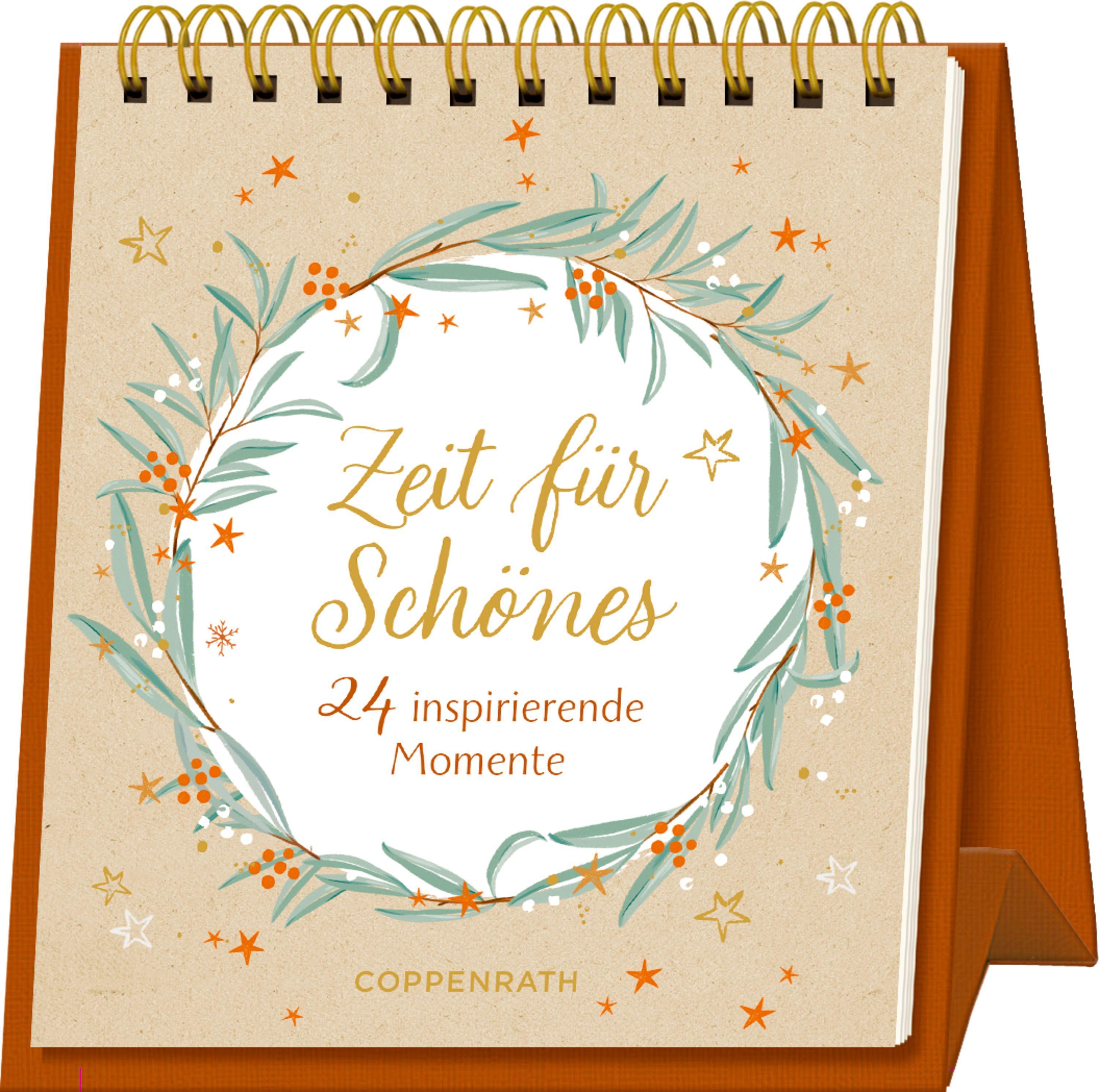 Vorderes Coverbild Tisch-Adventskalender - Zeit für Schönes