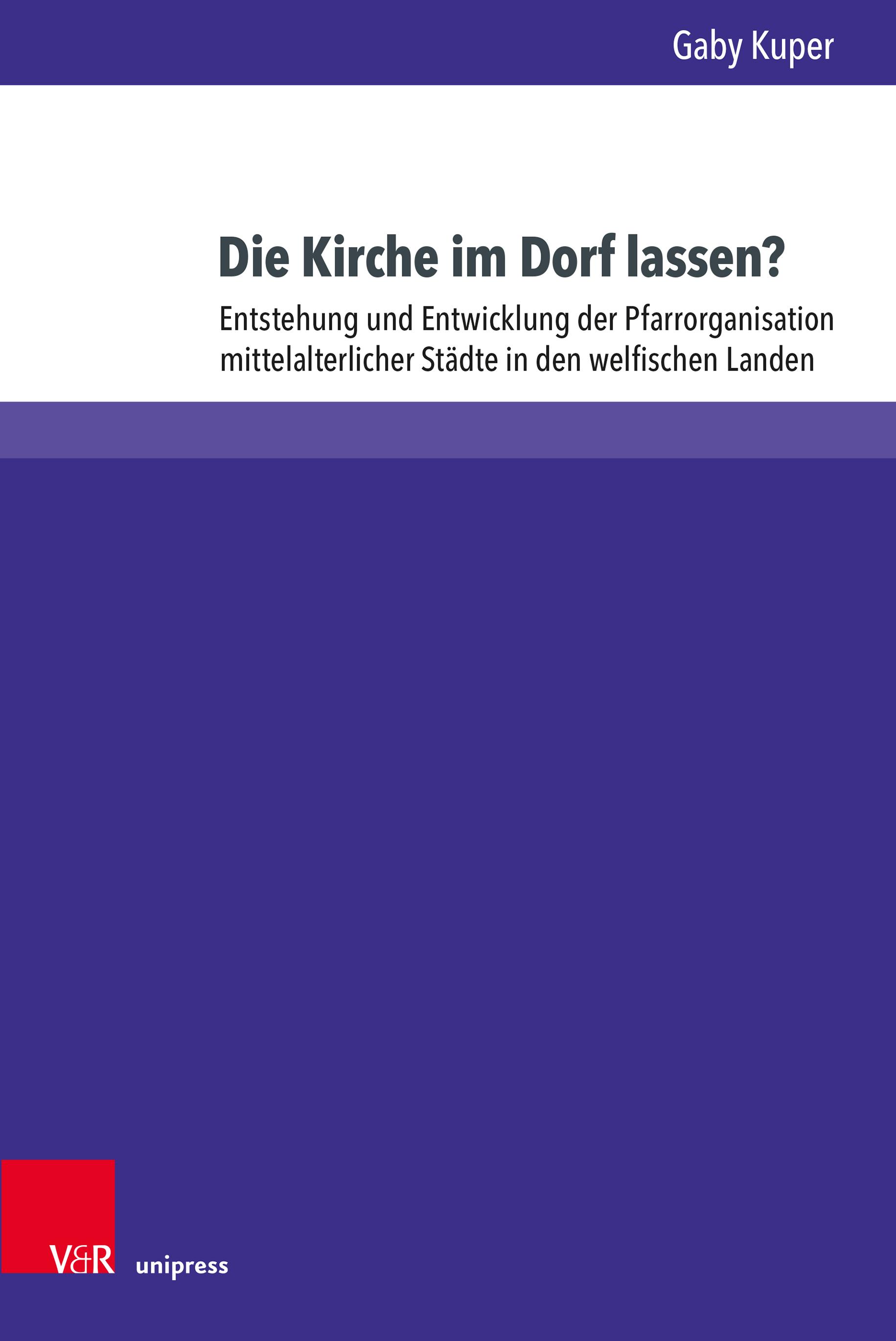 Vorderes Coverbild Die Kirche im Dorf lassen?