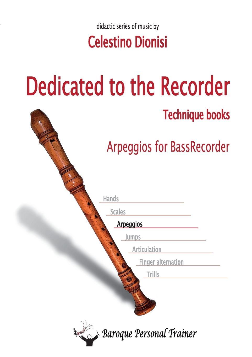 Vorderes Coverbild Dedicato al Flauto Dolce - Gli arpeggi per Basso