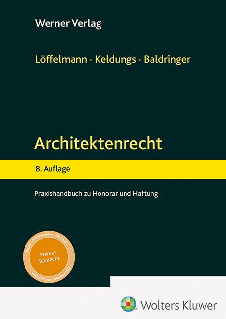Vorderes Coverbild Architektenrecht