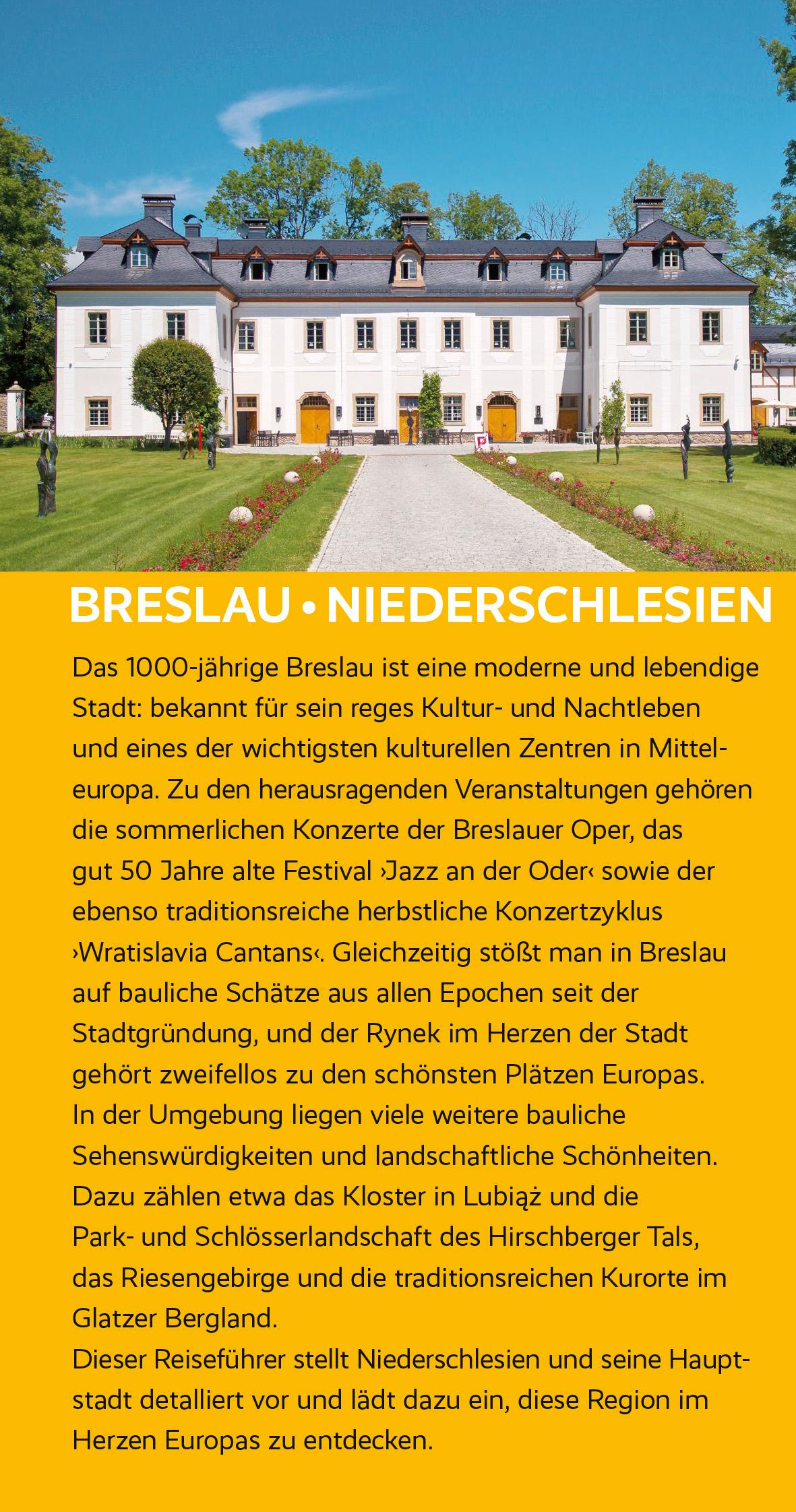 Beispielinhalt (Bild) TRESCHER Reiseführer Breslau und Niederschlesien