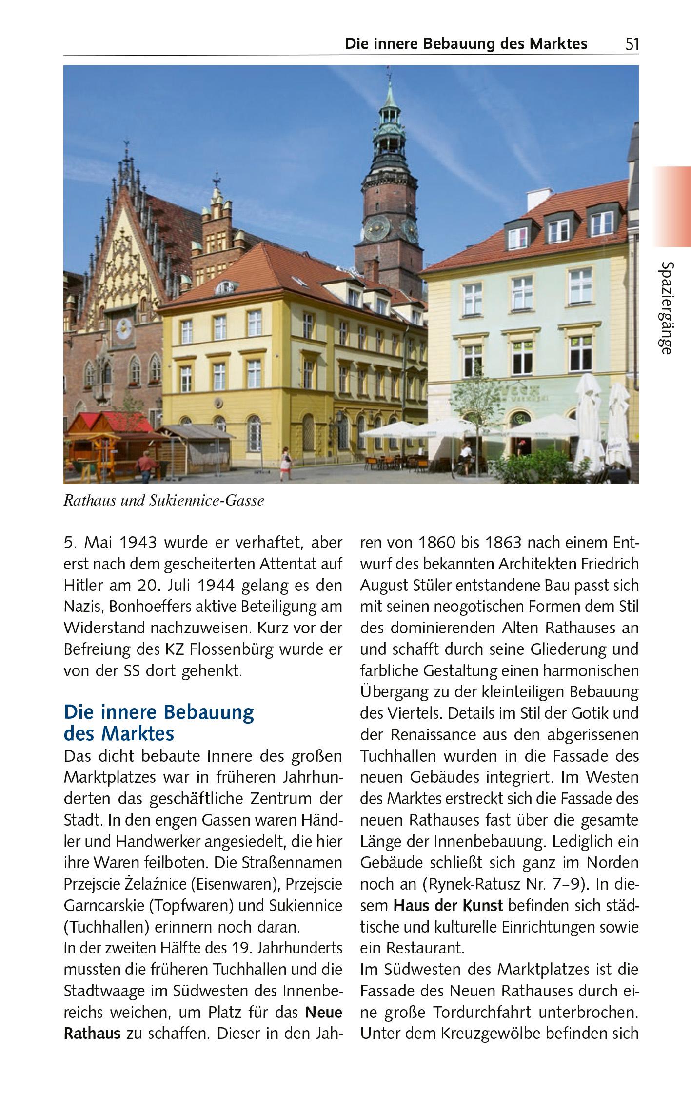 Beispielinhalt (Bild) TRESCHER Reiseführer Breslau und Niederschlesien