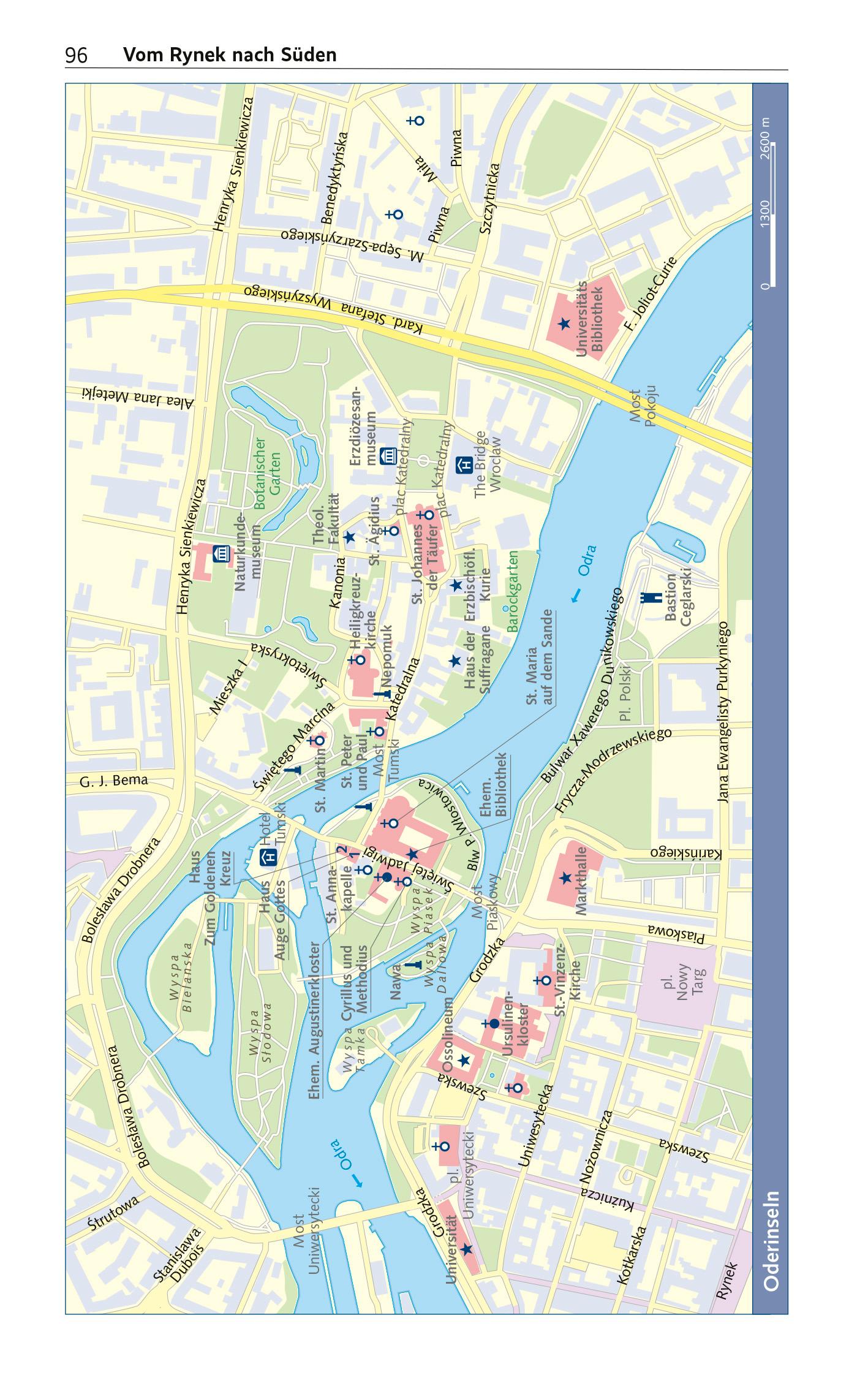 Beispielinhalt (Bild) TRESCHER Reiseführer Breslau und Niederschlesien